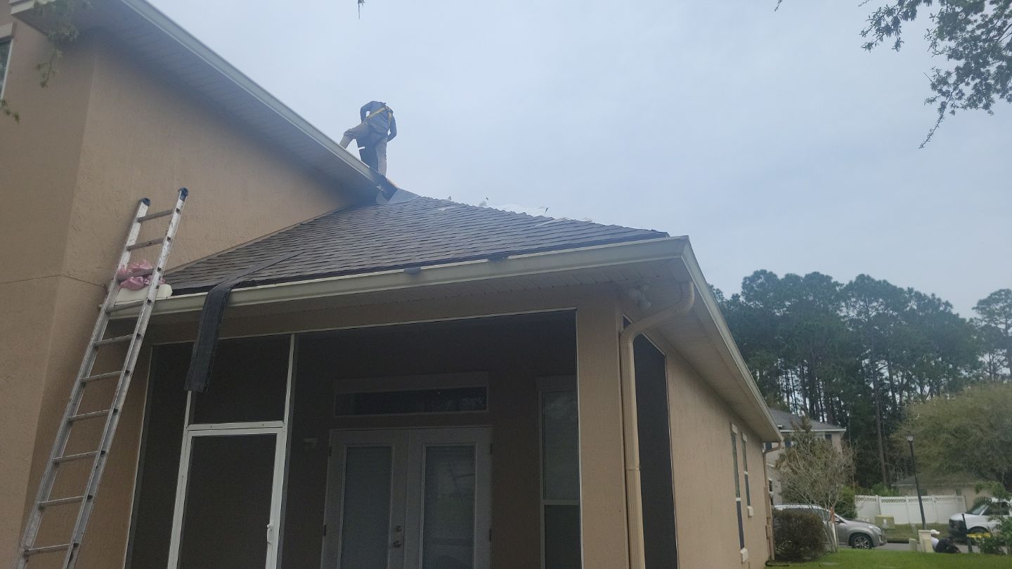 Residential Roofing Installation using Owens Corning TruDefinition Duration Shingles by Galaxy Builders, Inc.