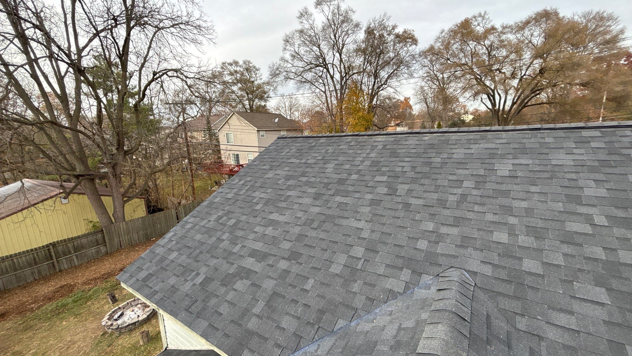Roof Replacement using Owens Corning Onyx Black by 180 Contractors