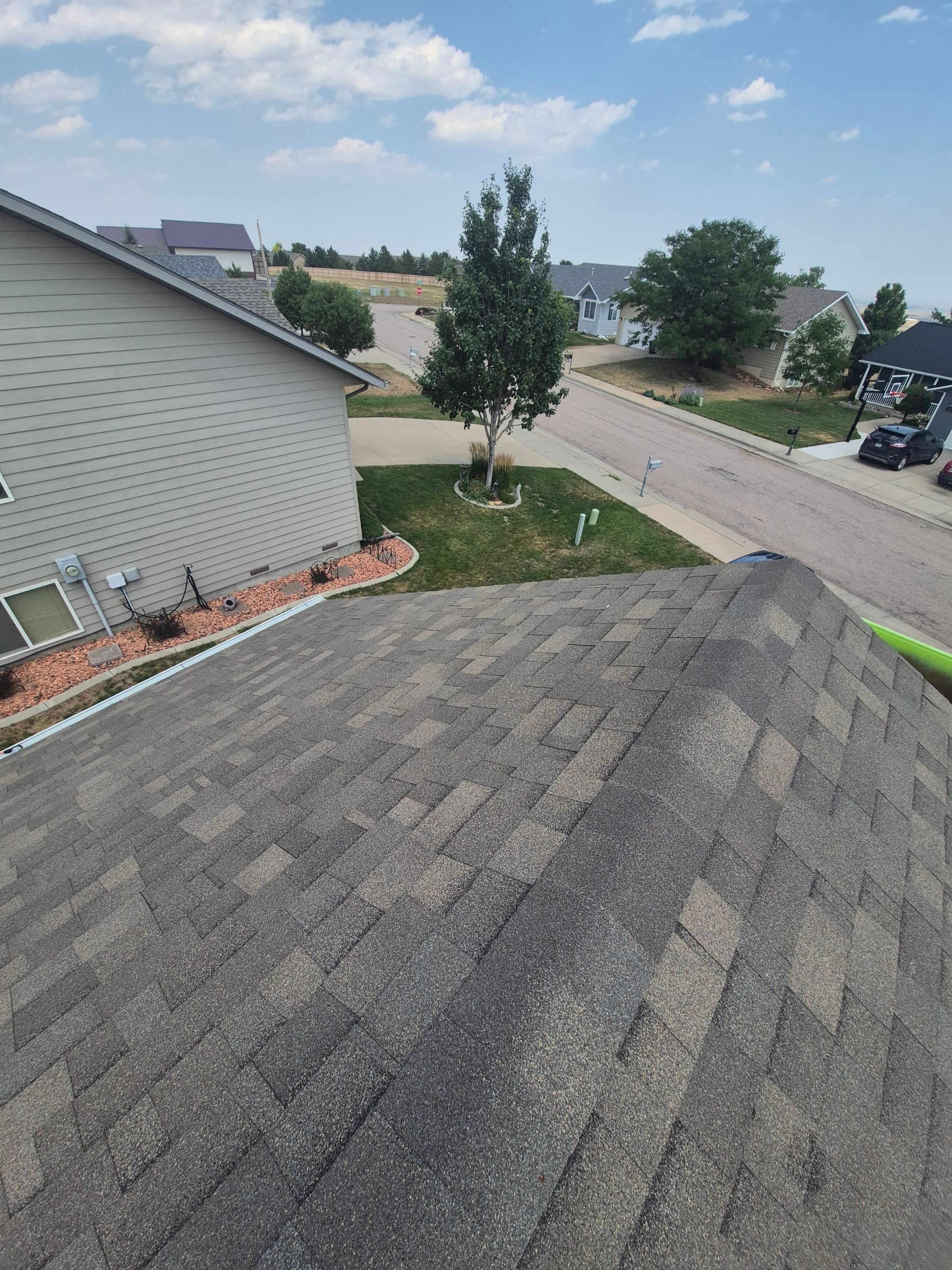 Malarkey Vista Shingle install in high wind neighborhood. by Weather-Tite Exteriors LLC