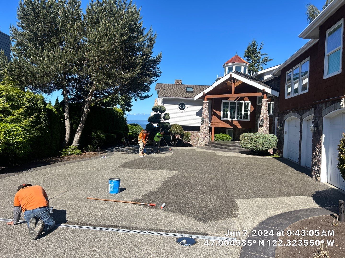 Jim | Concrete Sealer  by Jireh Asphalt & Concrete Inc 