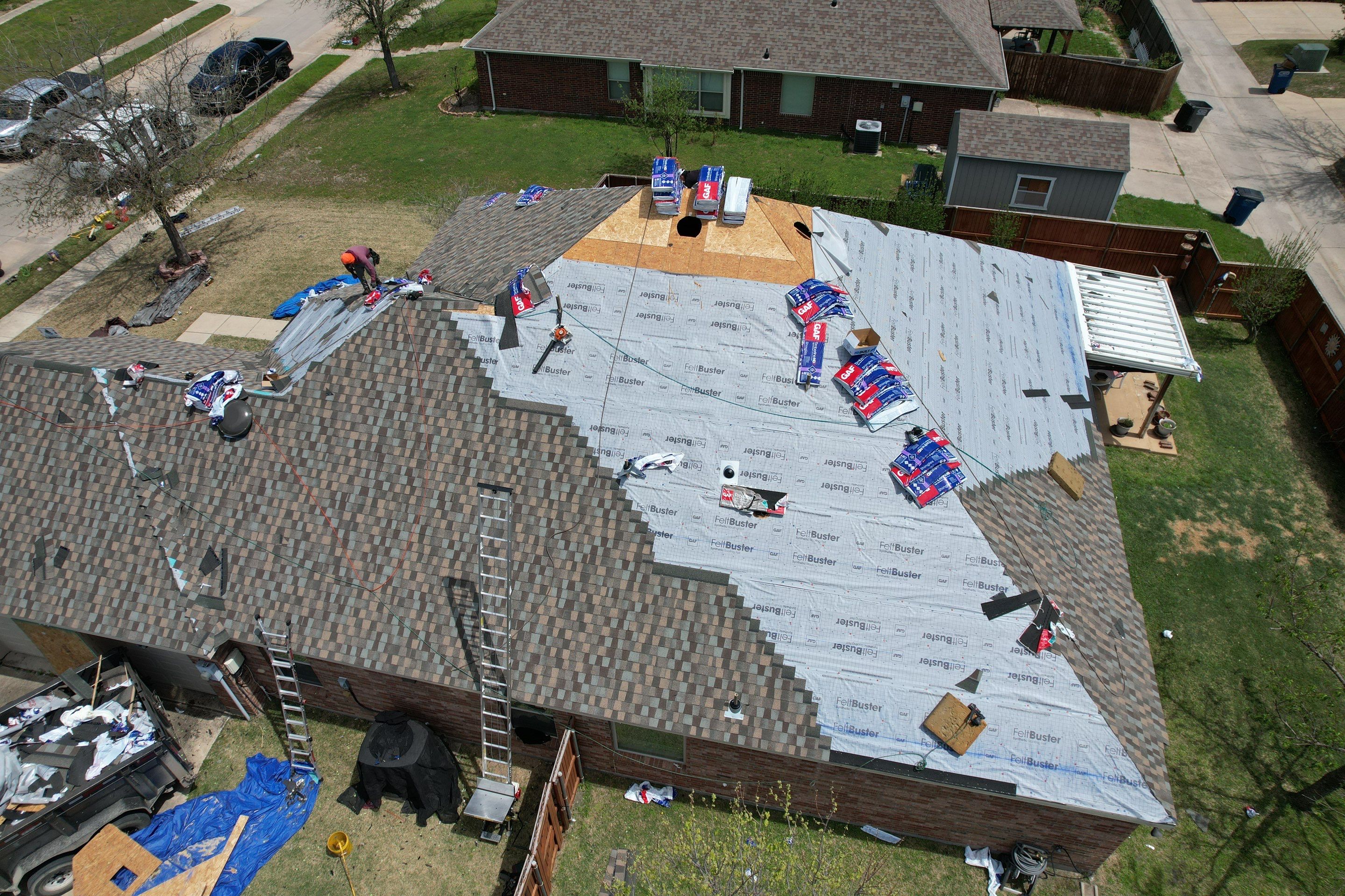 Project in Wylie by Zeus Exteriors