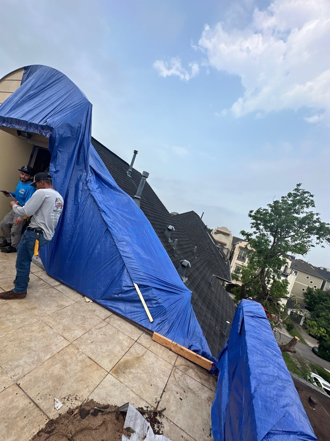 Residential Roofing Repair using Owen's Corning Duration (Lifetime) Shingles by Roof Repair Company