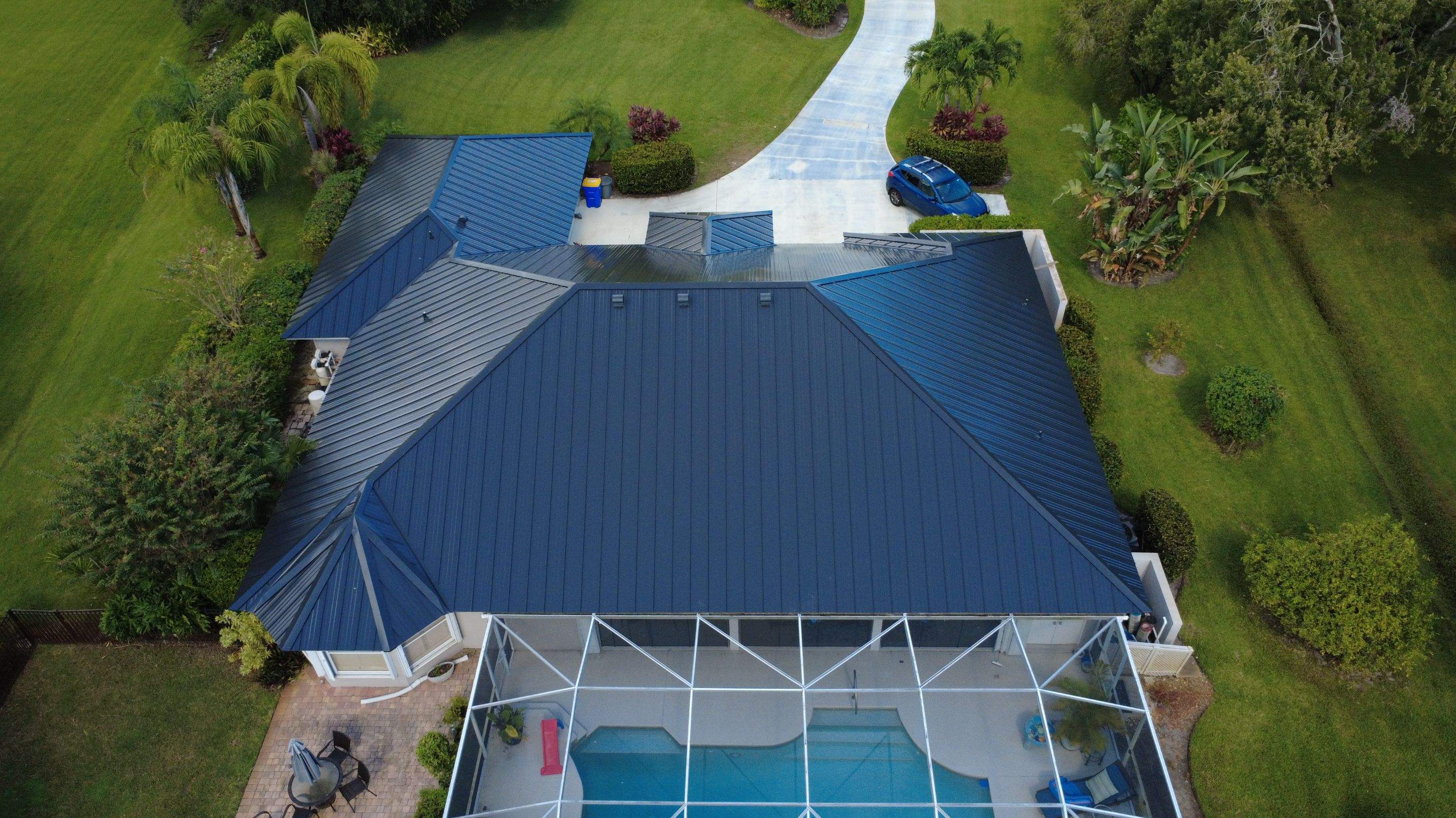 Kynar (Color Coated) Standing Seam Metal Roof Replacement by Sailfish Roofing