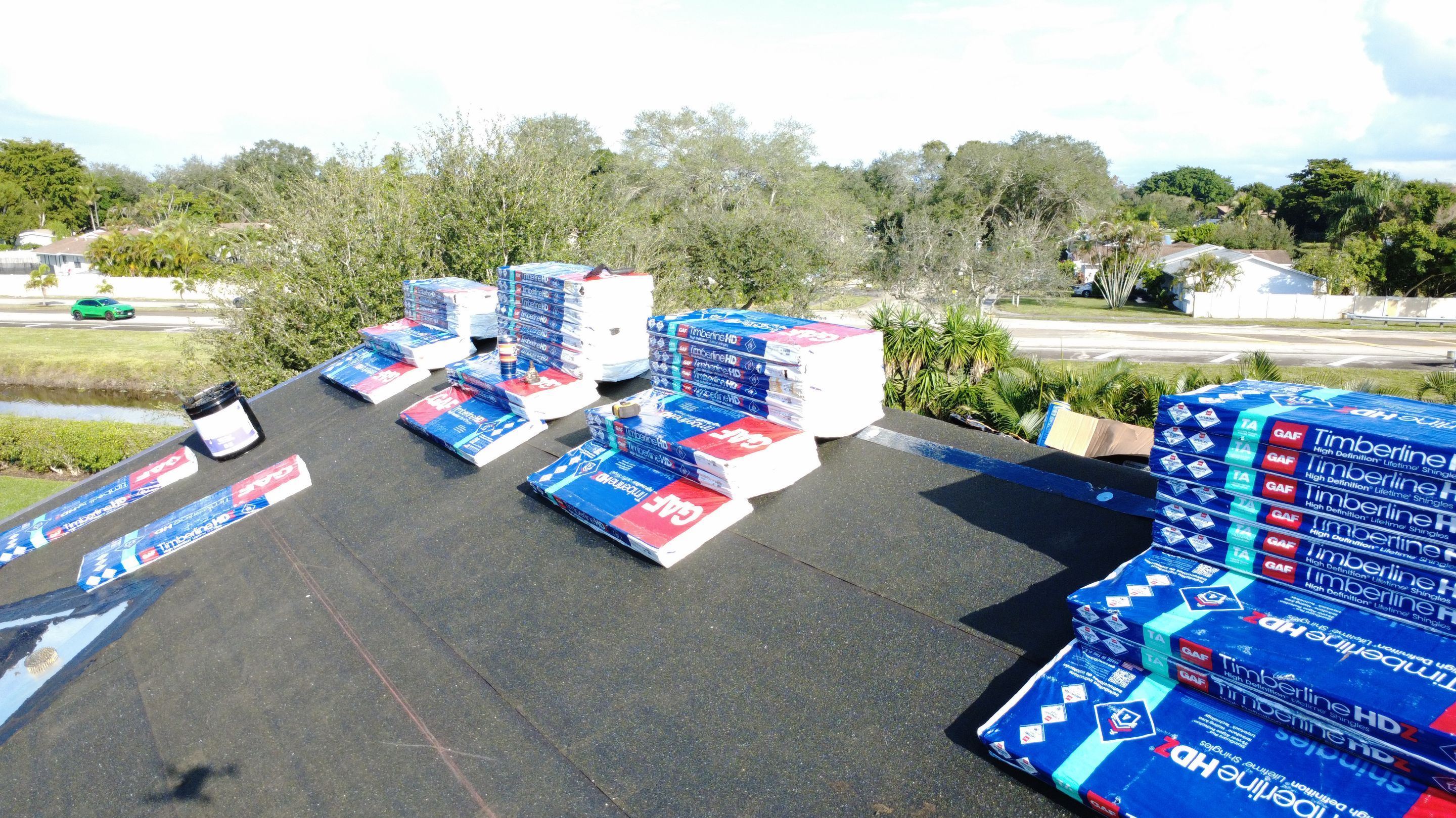 Residential Roofing Installation using GAF by BLUES BROTHERS ROOFING
