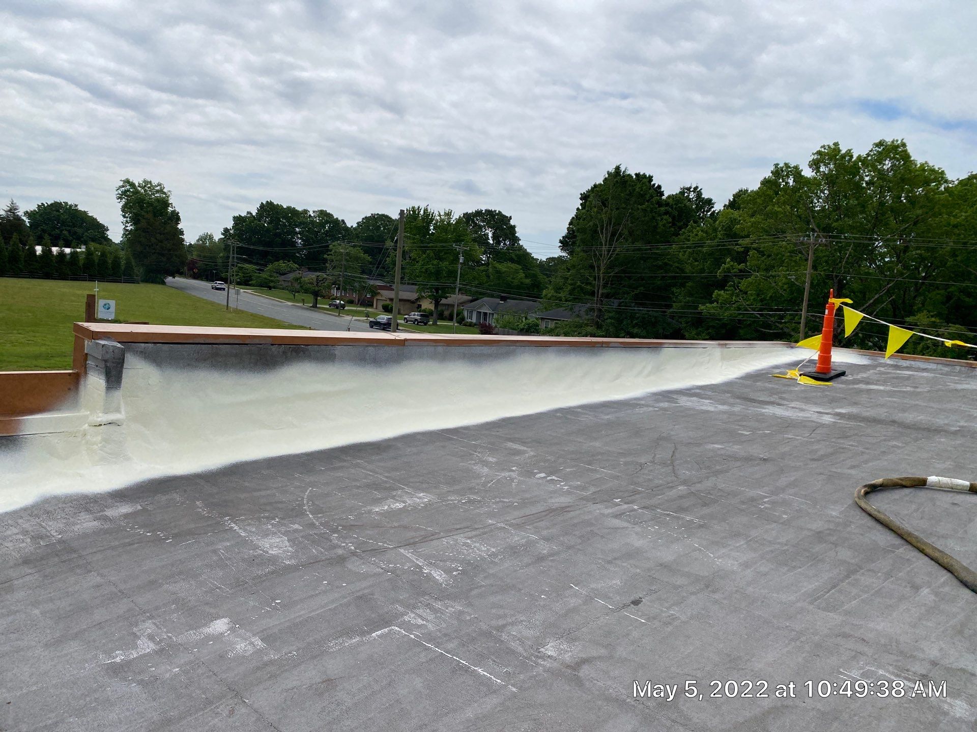 Spray Foam Roof  by Just In Time Roofing and Restoration