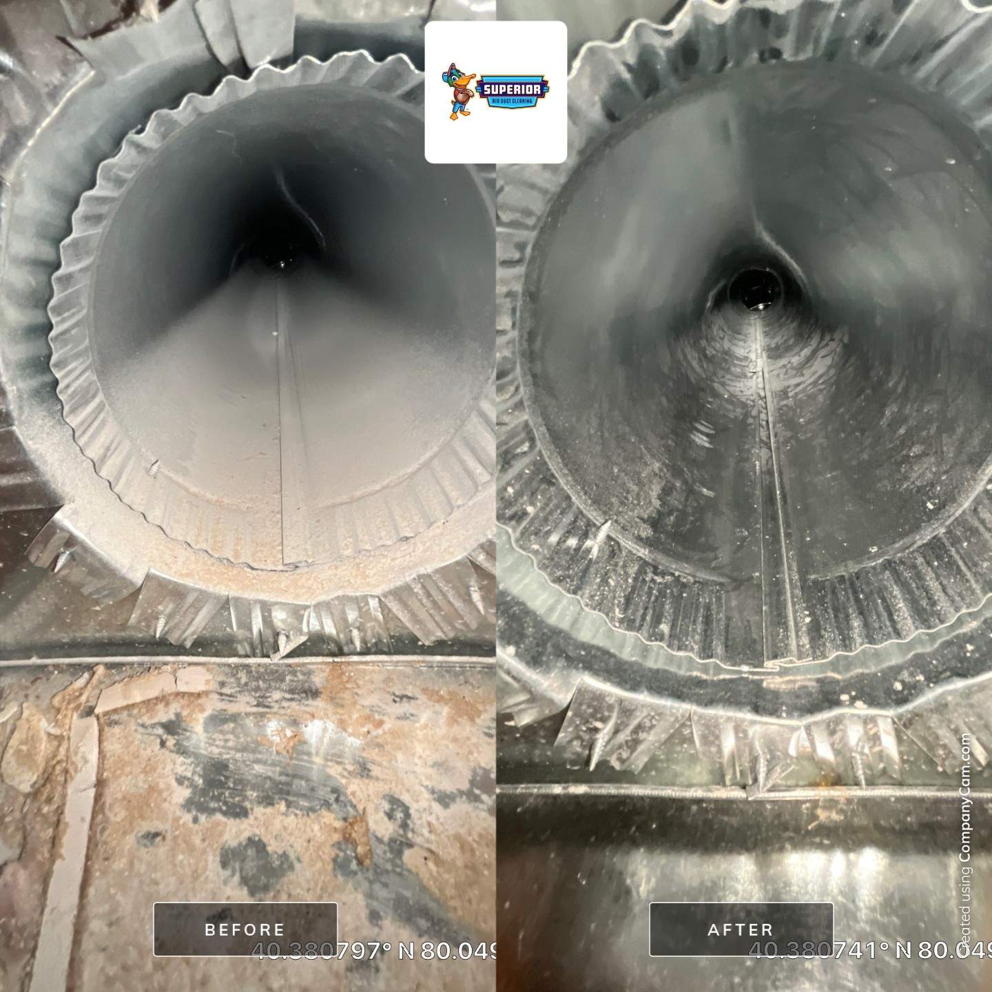 Air Duct Cleaning With a Vacuum Truck in Mt. Lebanon, PA by Superior Air Duct Cleaning