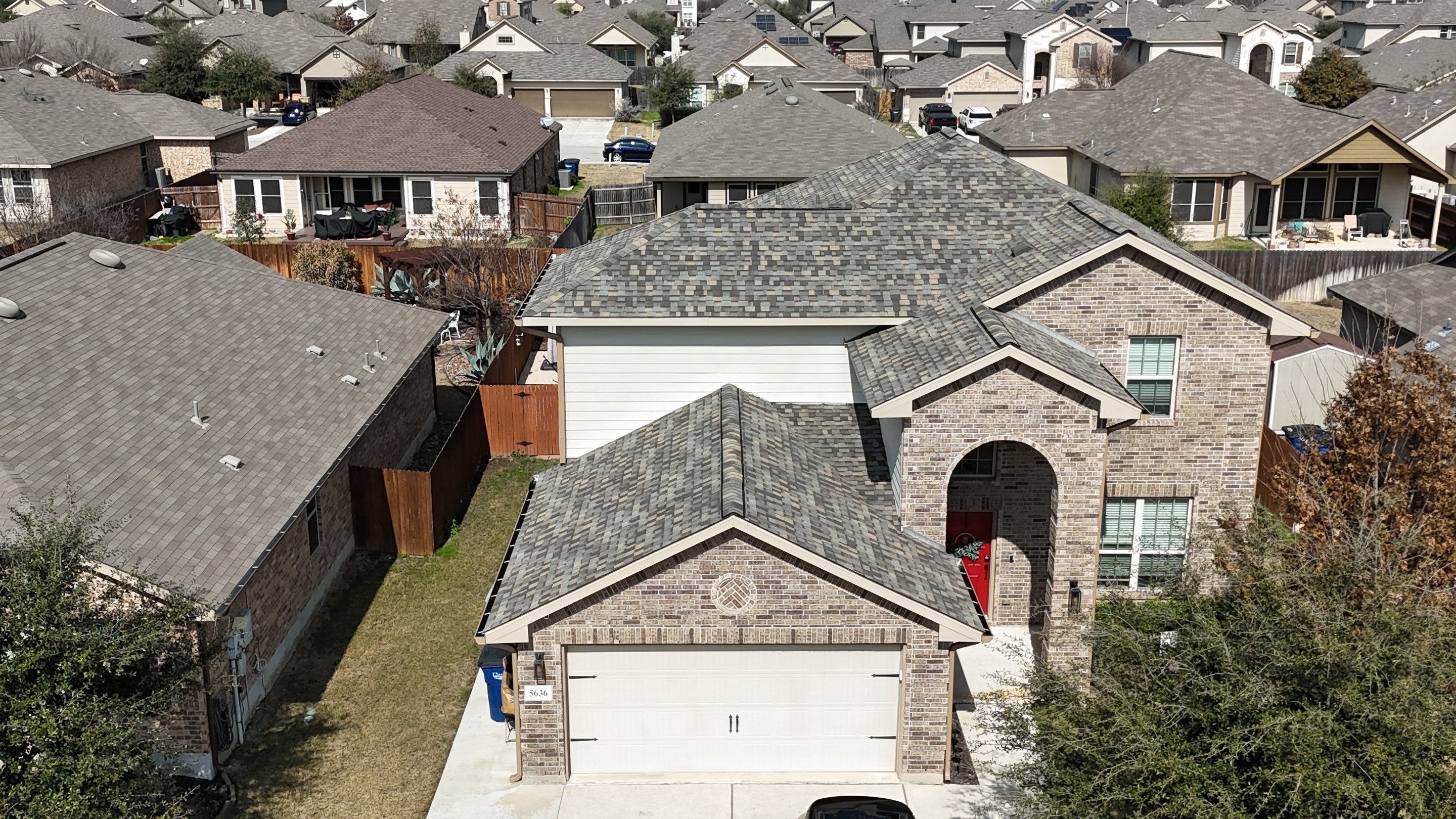 Residential Roofing Installation using IKO Dynasty Cornerstone WWD Class 3 Impact Resistant by Lightning Exteriors