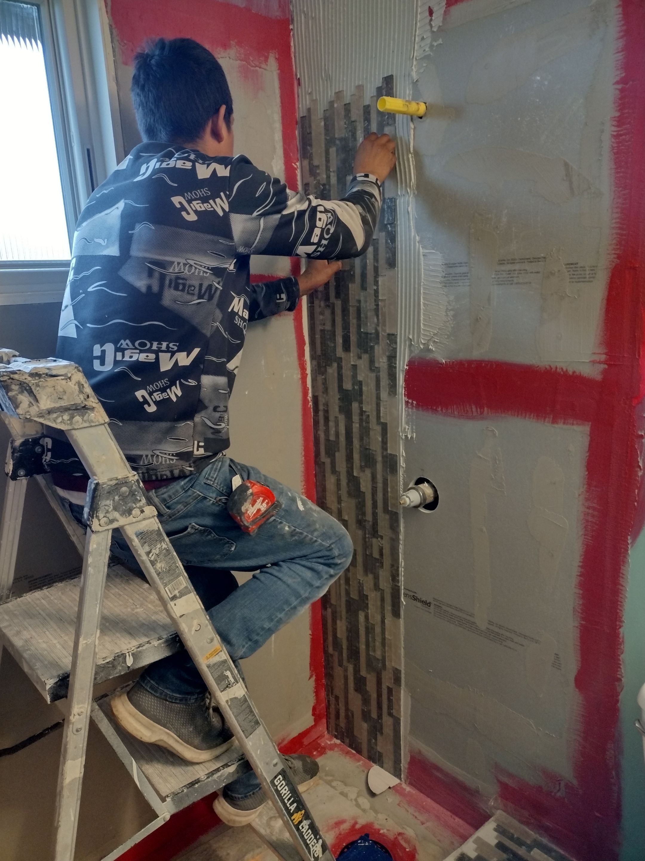 Shower Completion & Quality Correction – Taking Over and Finishing Right by Johnny Five Construction 