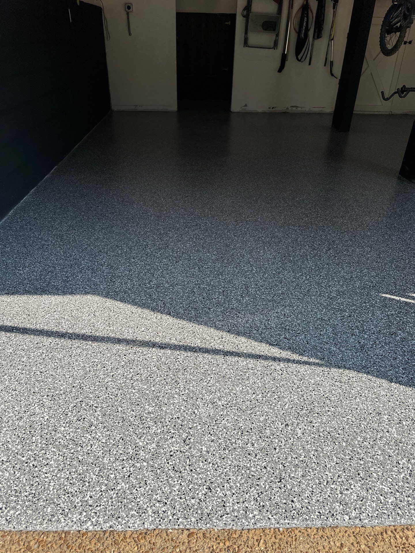 Garage Floor Coating using Wombat by My Garage Floor Guys