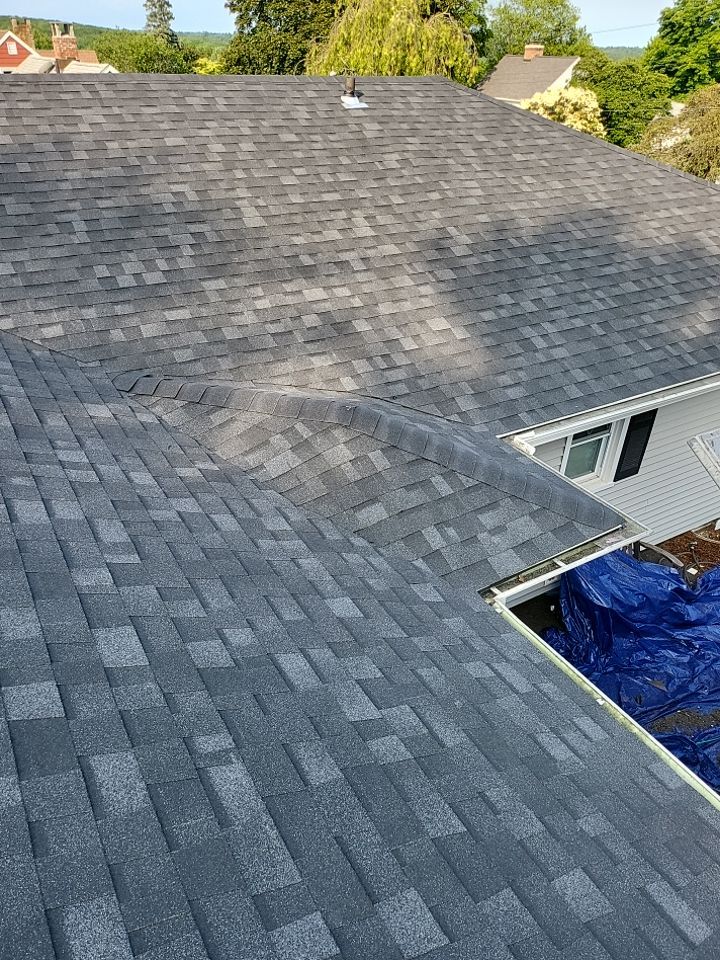 Residential Roofing Installation using Owens Corning Duration Onyx Black by A Plus Exterior