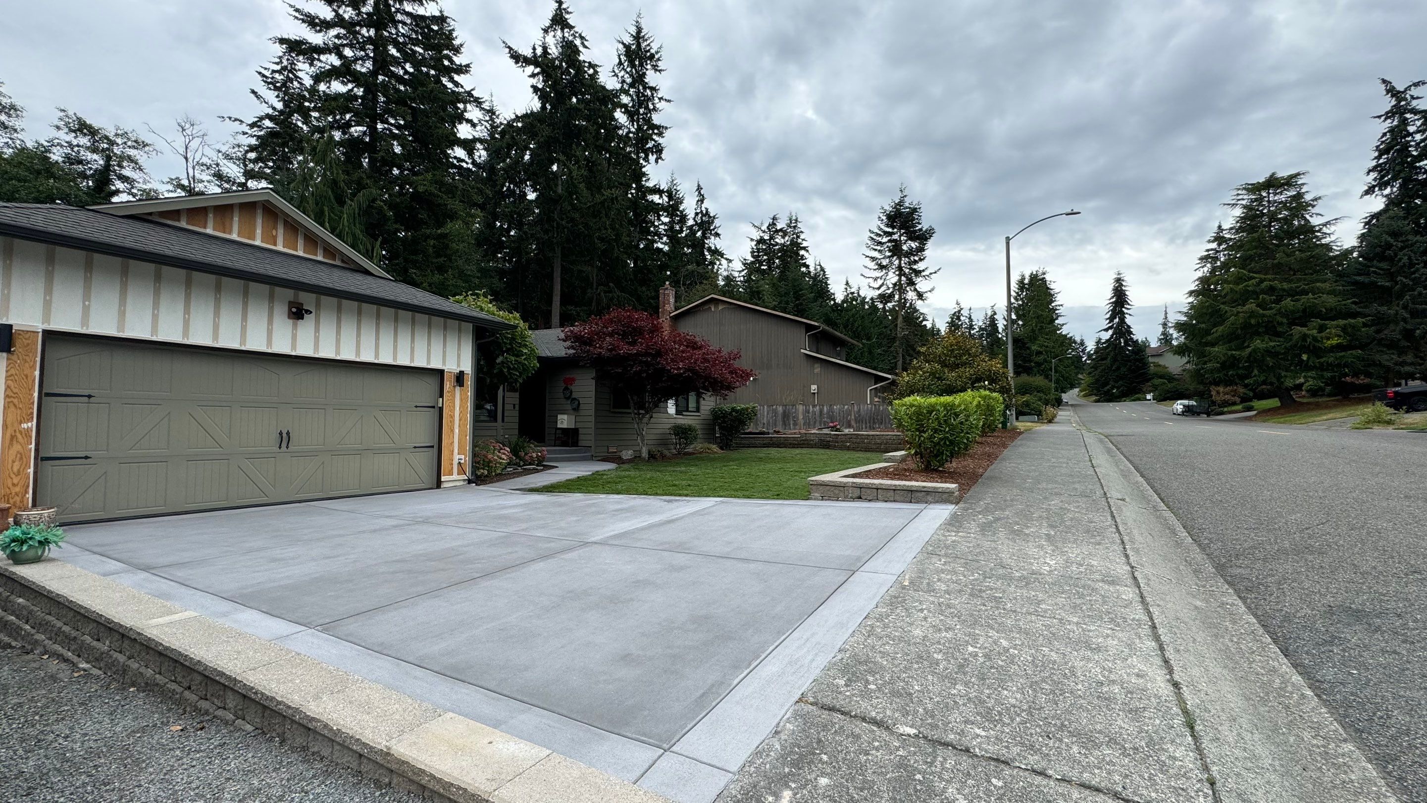 James | Concrete Driveway, Walkway & Stairs/Porch and & Planting by Jireh Asphalt & Concrete Inc 