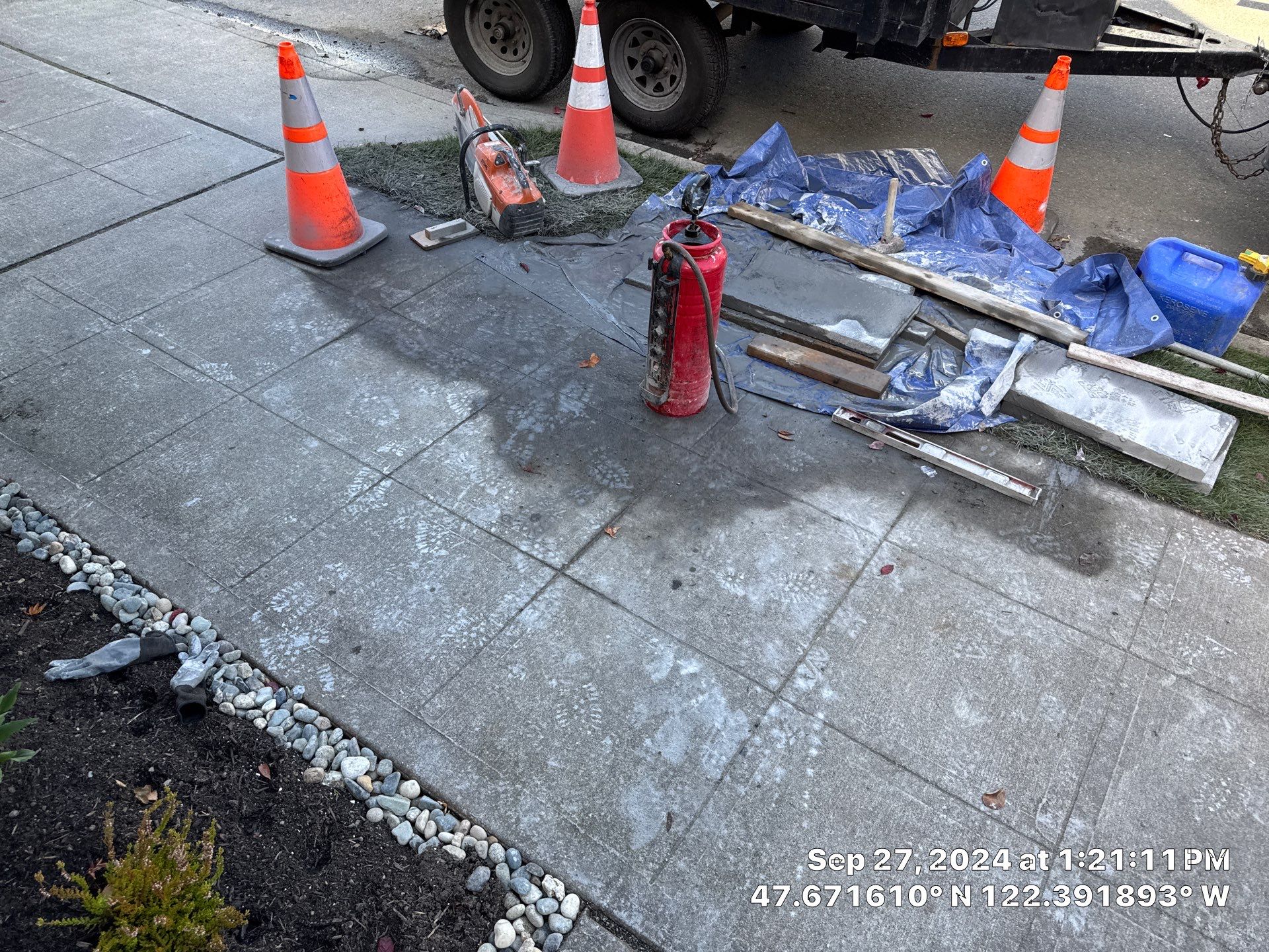 Paver Walkway & Turf Installation | Seattle  by Jireh Asphalt & Concrete Inc 