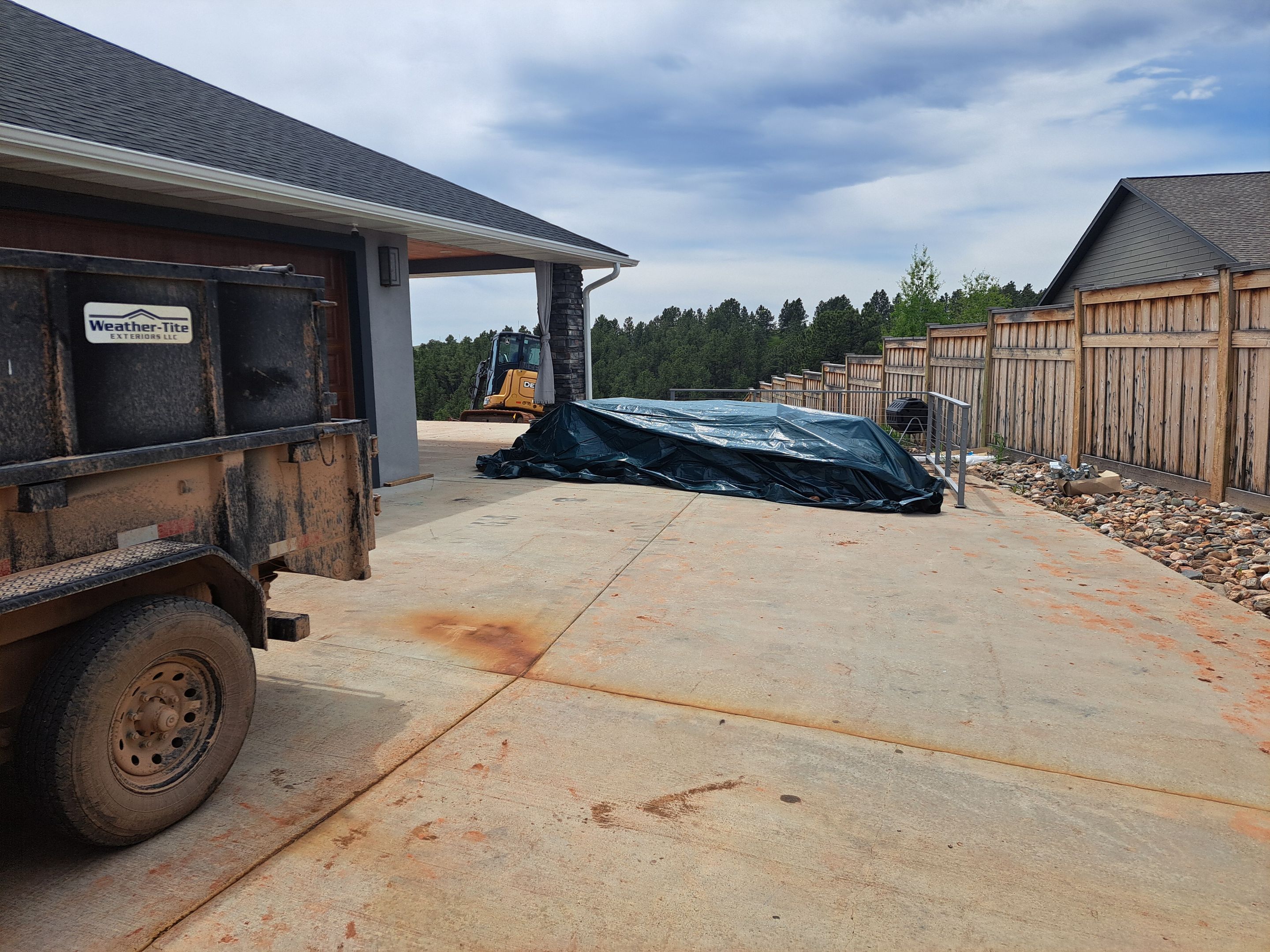 Trex Decking using Trex by Weather-Tite Exteriors LLC