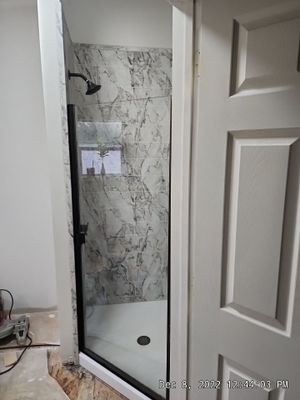 Neo-Angle Shower Upgrade