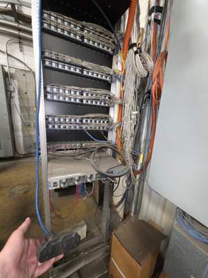 Structured cabling installation by CimaSolutions