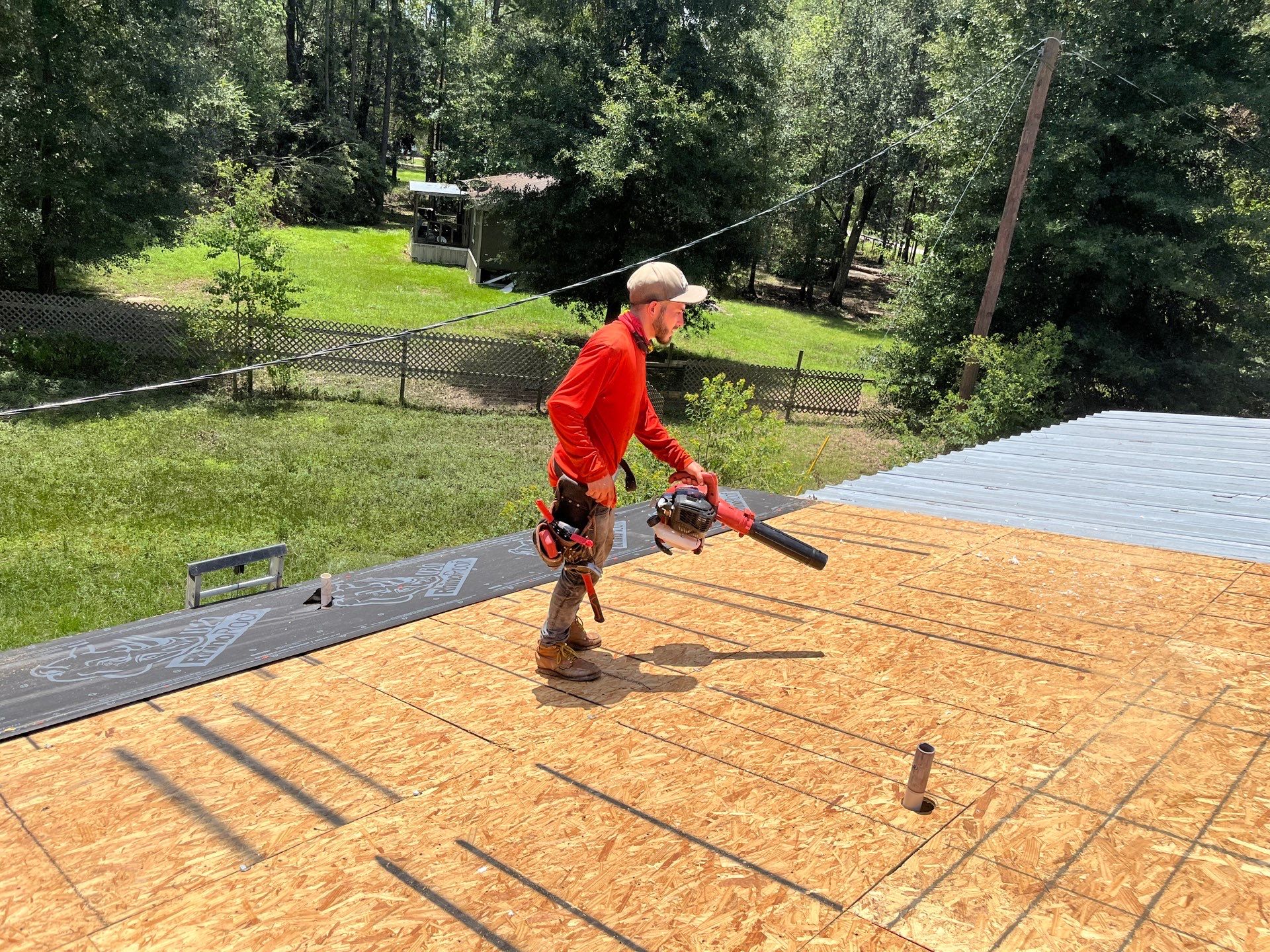 Residential Roofing Installation using Owen's Corning Duration (Lifetime) Shingles by Roof Repair Company