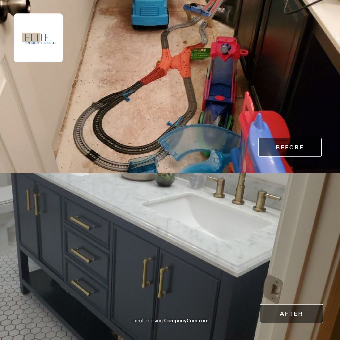 From Flooded to Flawless: A Holly Springs Bathroom Restoration by Elite Remodeling and Design LLC