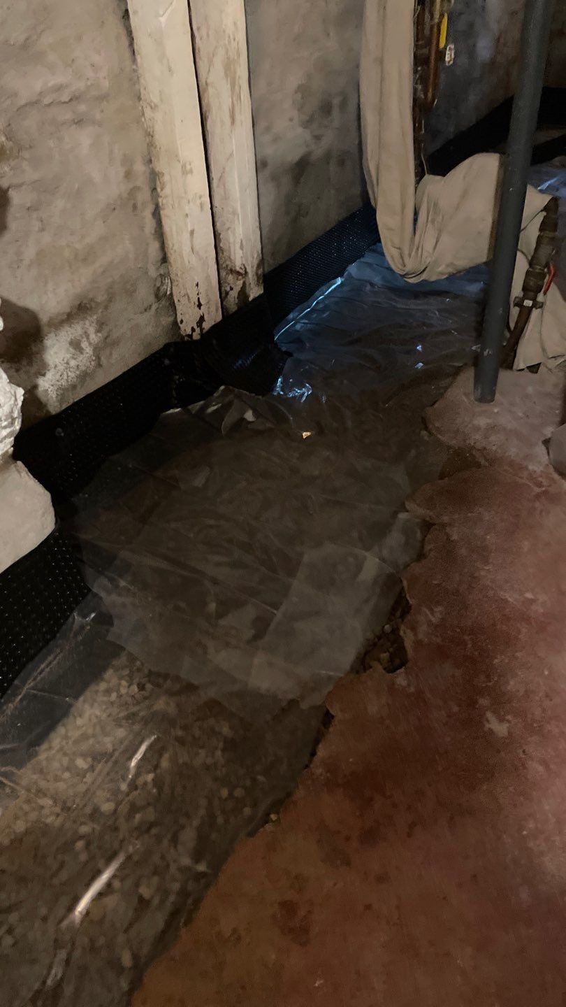 Full Basement Fix for Steve and Lisa by Waterproofing Northeast