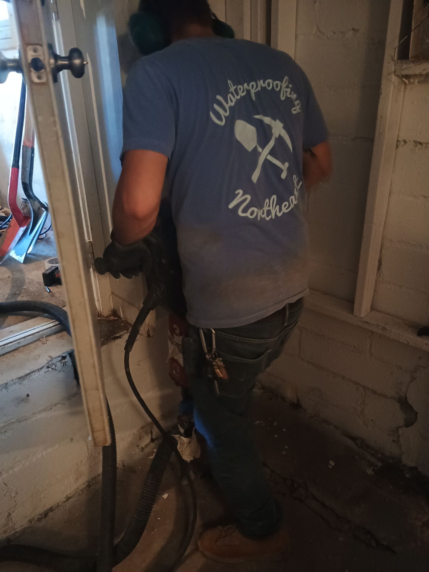 Basement waterproofing in North MPLS by Waterproofing Northeast