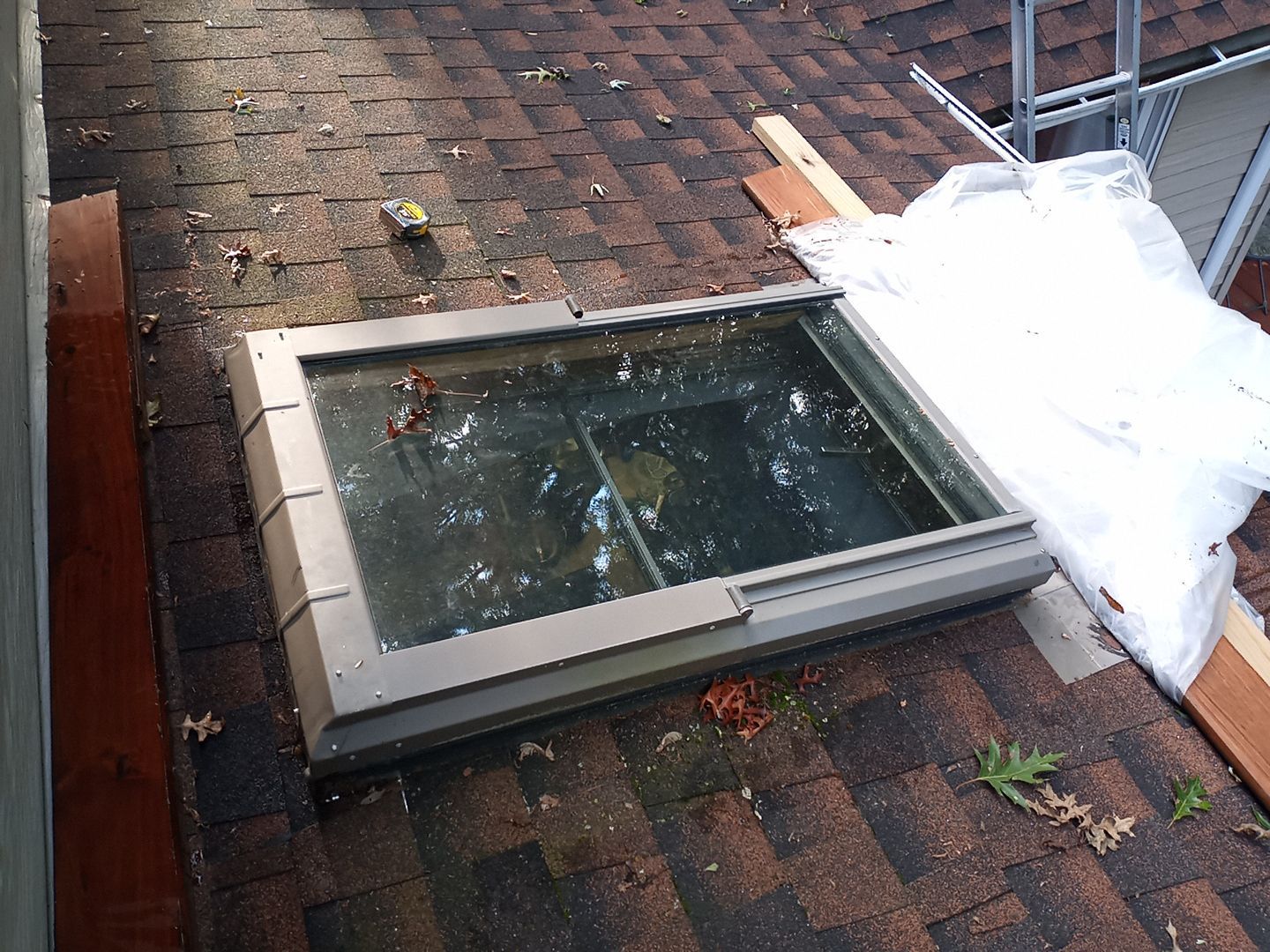 Skylight Installation and Roof Repair by Morris Renovations Inc