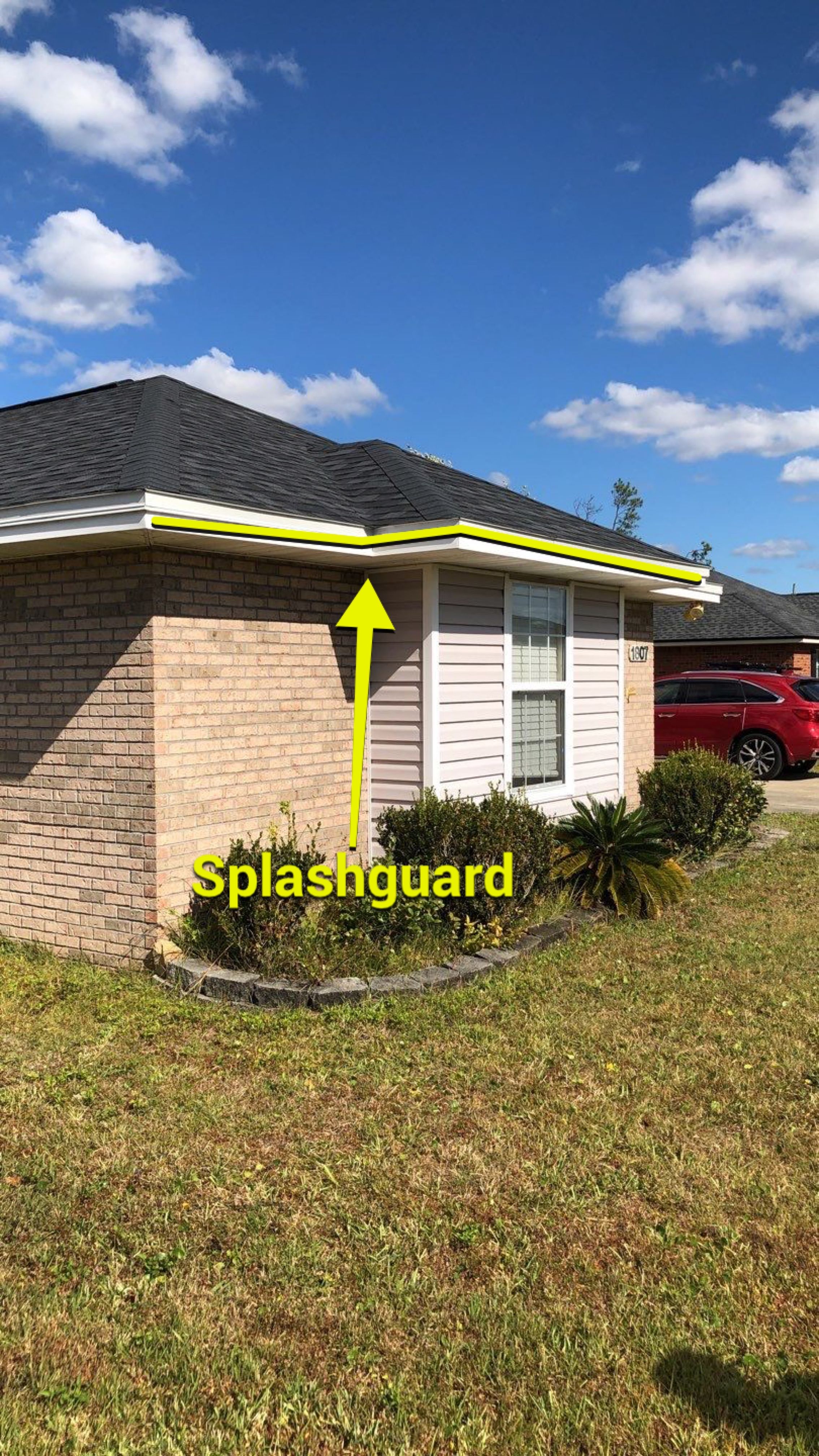 Gutter Installation using K-Style Seamless Gutters by Gutter Professors