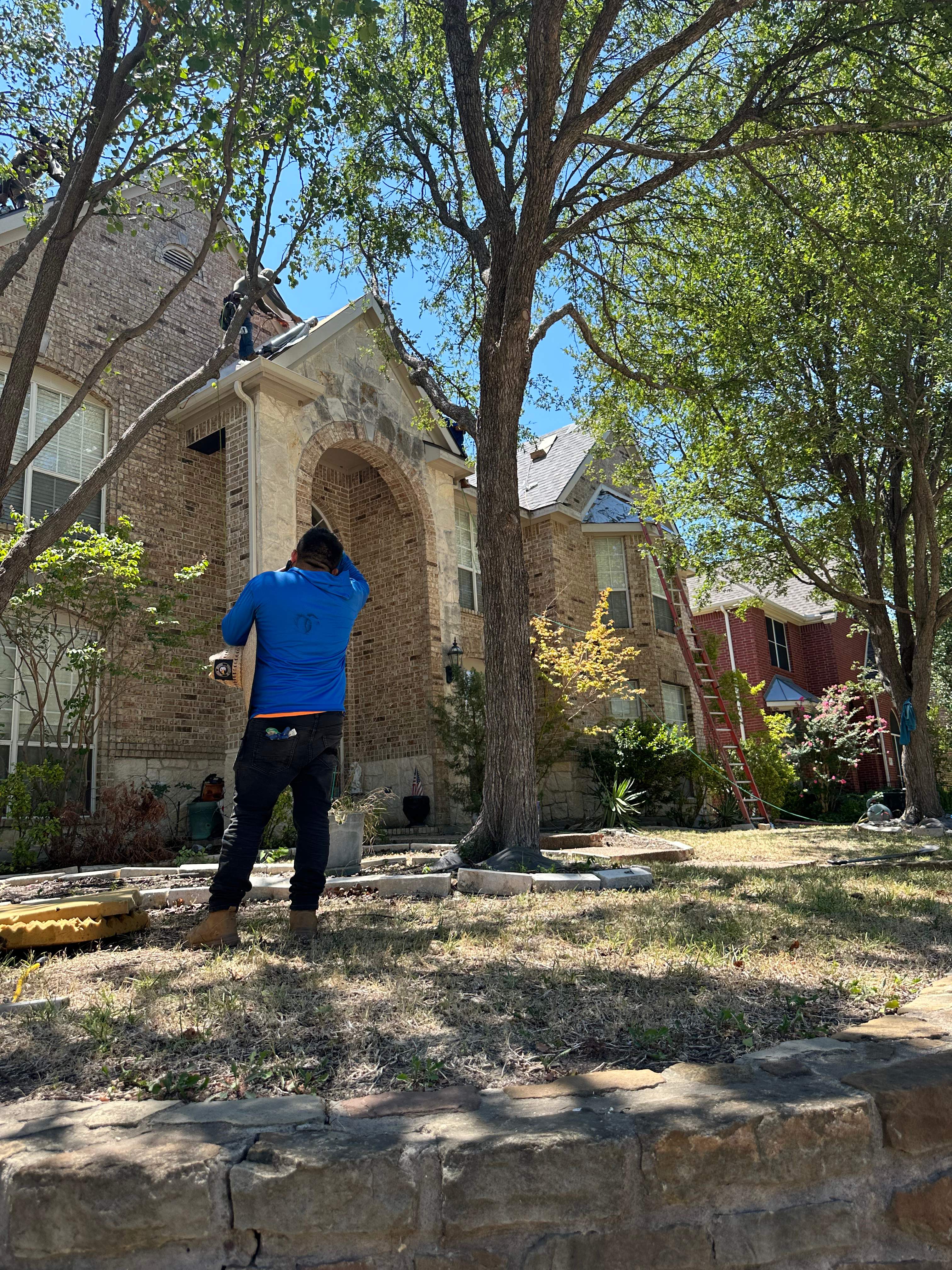 Property Repairs After Hail Storm Plano Texas by Eminent Roofing & Auto Hail Repair
