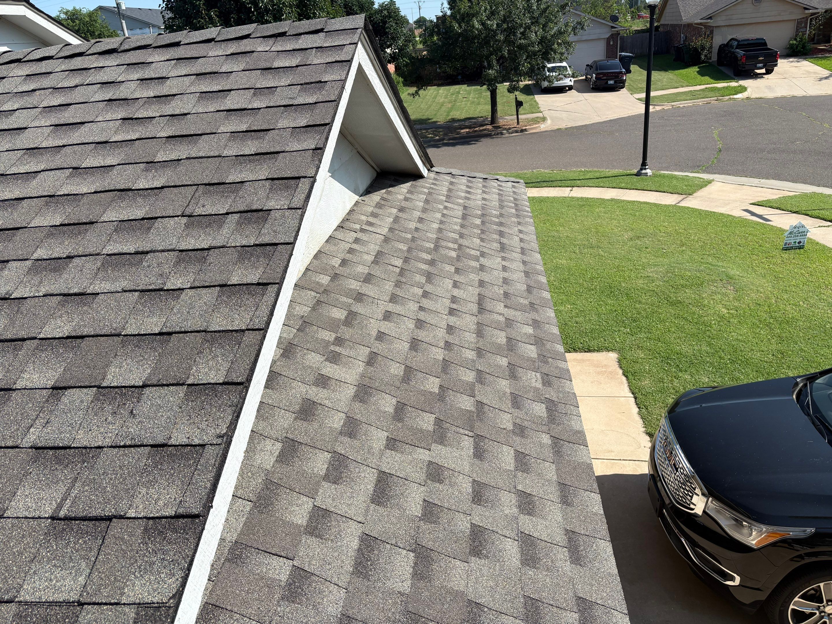roof replacement & gutter replacement in Oklahoma City by McCann's Roofing and Construction