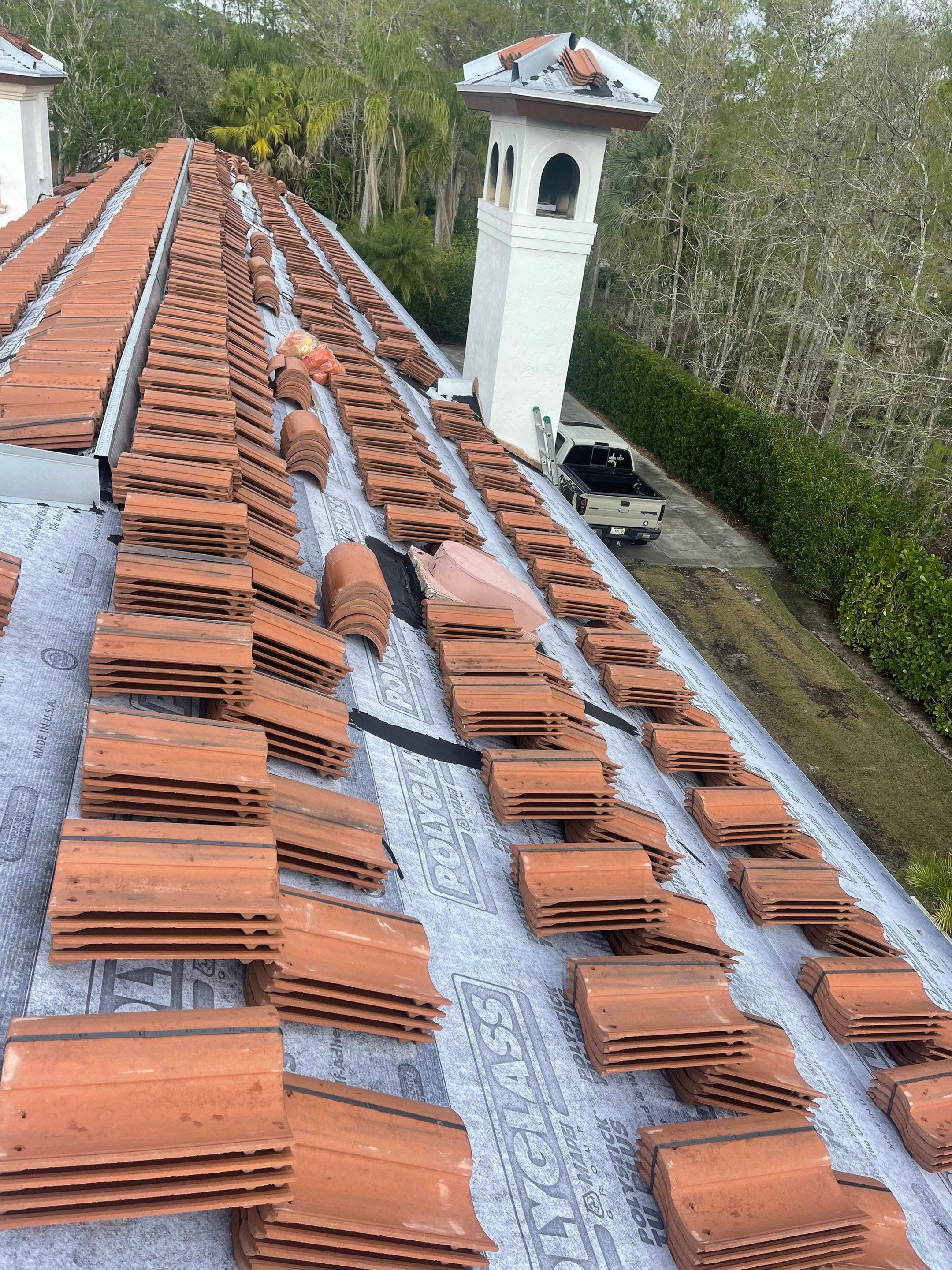 Residential Concrete Tile Replacement in Naples, FL by International Roofing
