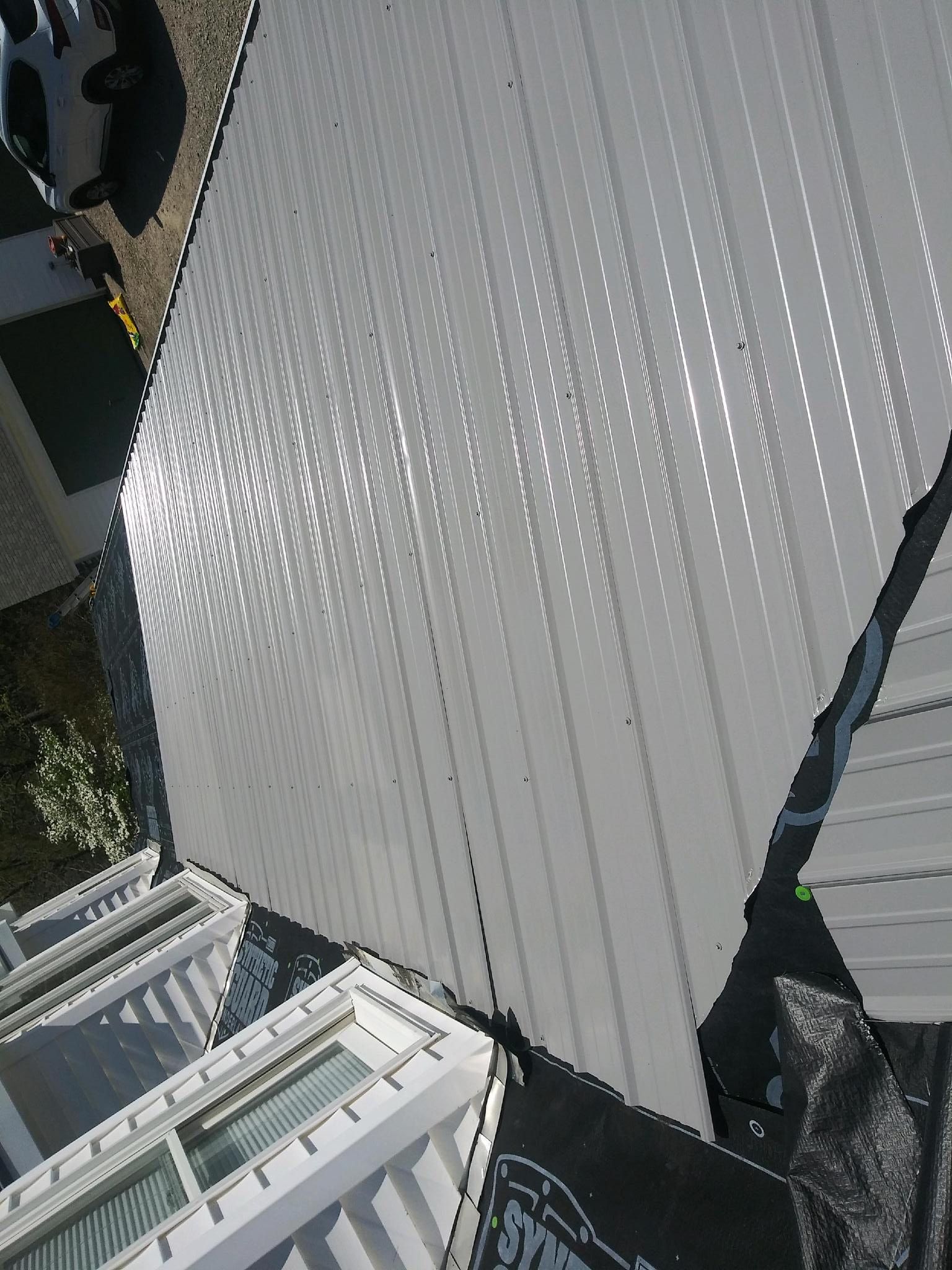 Metal Roofing 1158 Cypress Church Rd Re-roof - Metal Roofing by American Roofing NC