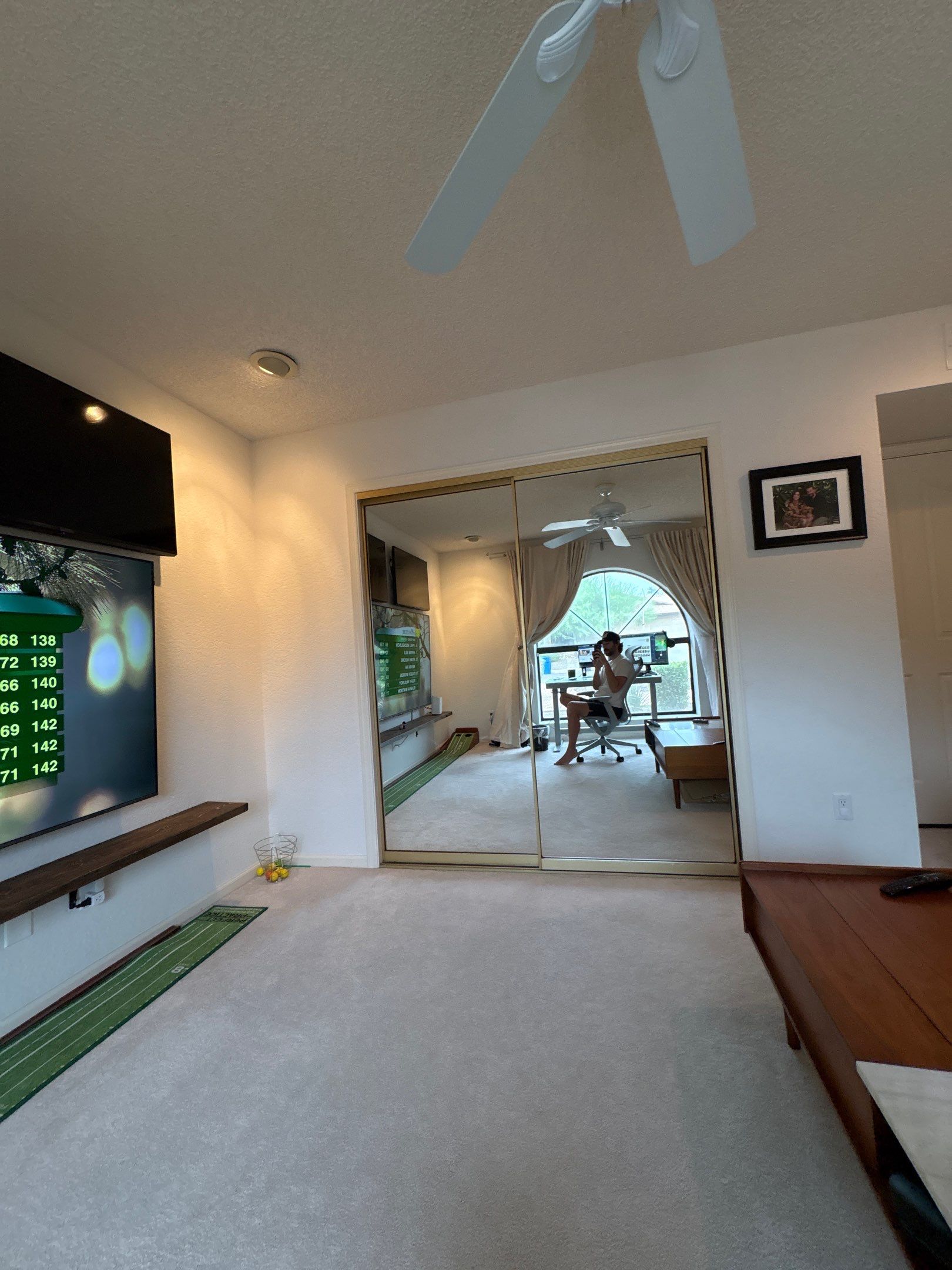 Phoenix Home Office & Living Room Renovation by CompanyCam Sales Demo