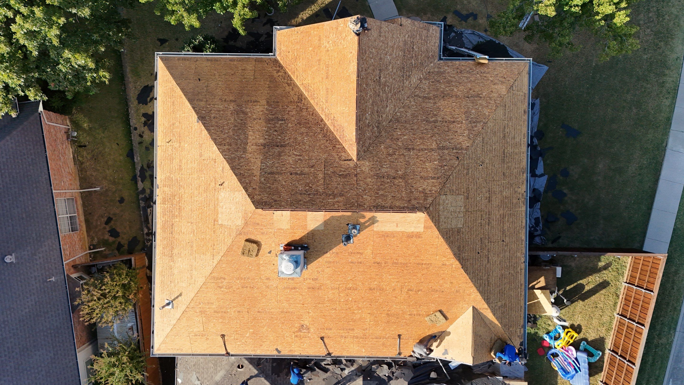 Lewisville Full Roof Replacement Featuring Complete Plywood Re-Decking by Armor Roofing | Exteriors