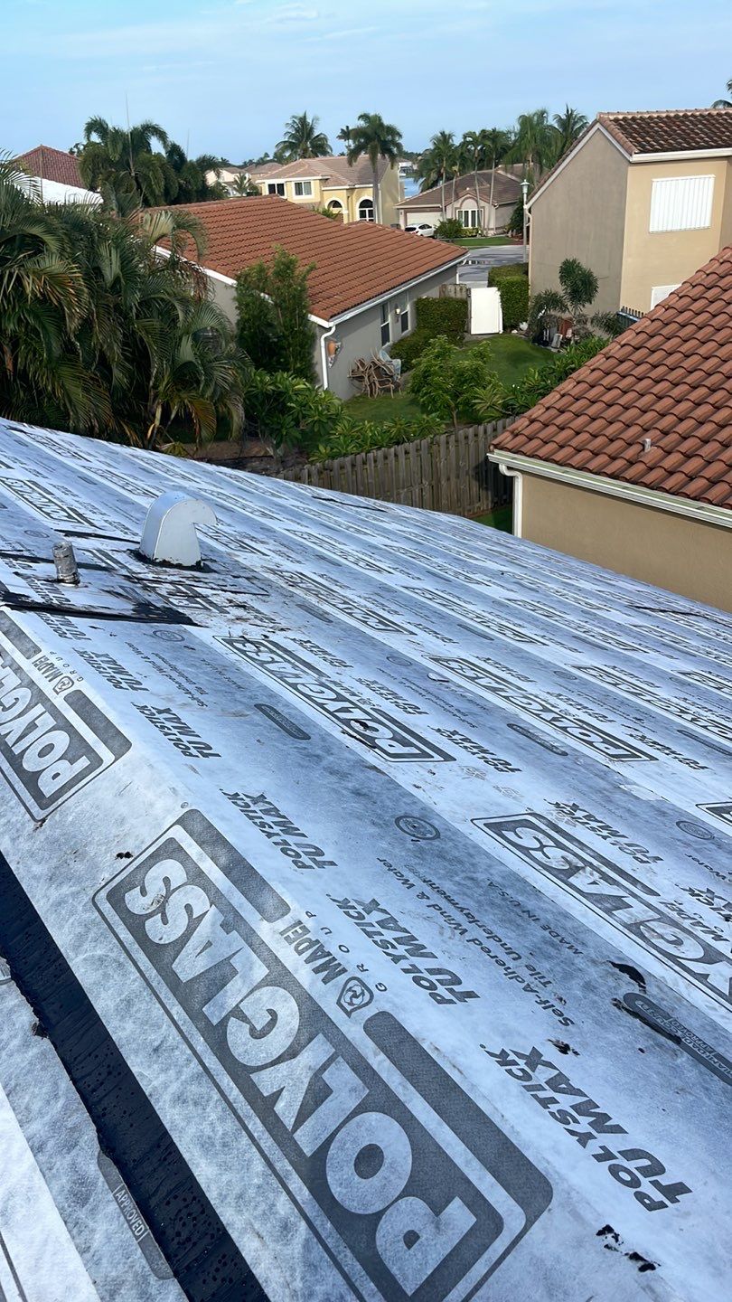 Residential Roofing Installation using Eagle Roofing Tile by BLUES BROTHERS ROOFING