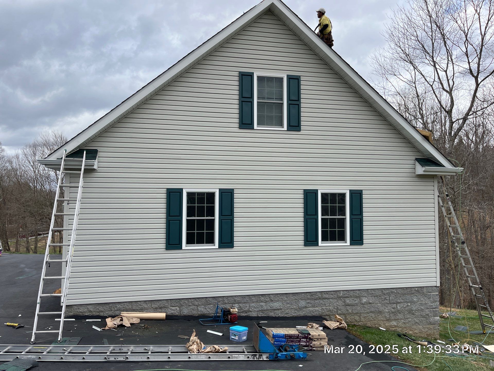 Residential Roofing Installation using Certainteed Landmark Pro Shingles by Fahey Roofing + Contracting