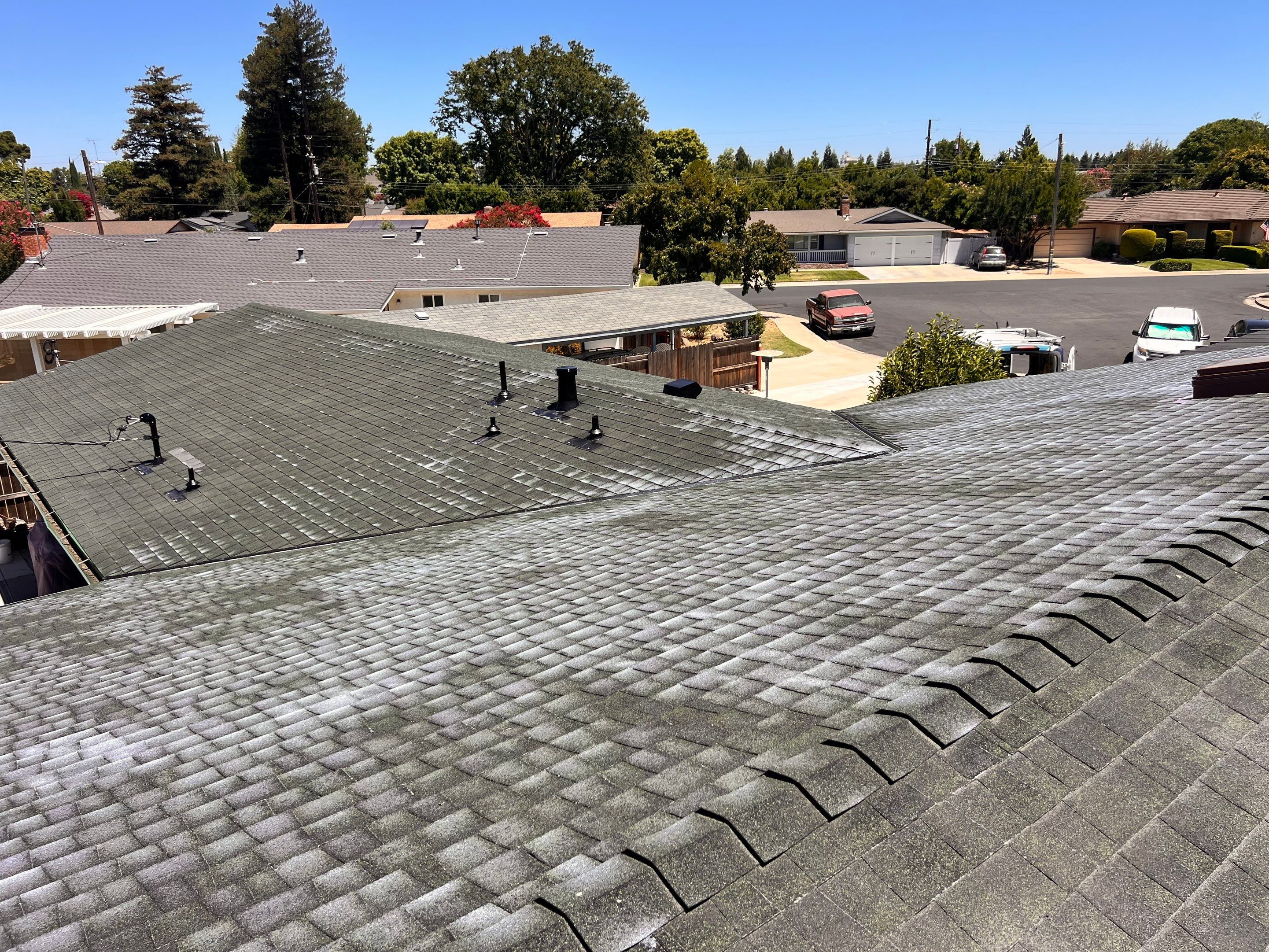 Roof Rejuvenation using Roof Maxx Treatment by Roof Maxx of Folsom