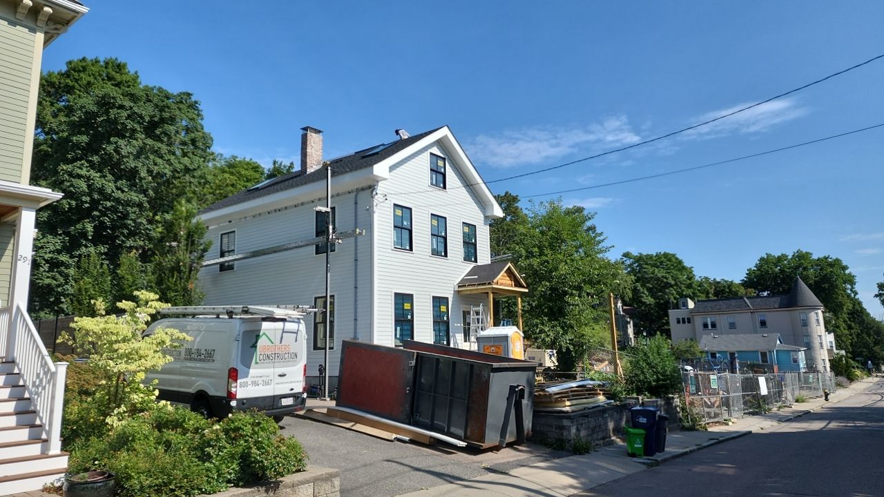 Siding Installation using James Hardie by UBrothers Construction