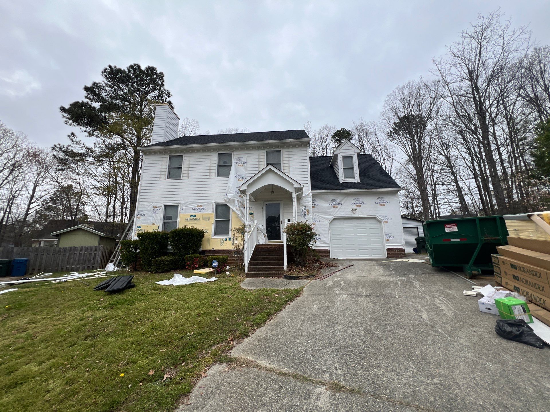 Durham Full Vinyl Siding Replacement by The Remodeling Company