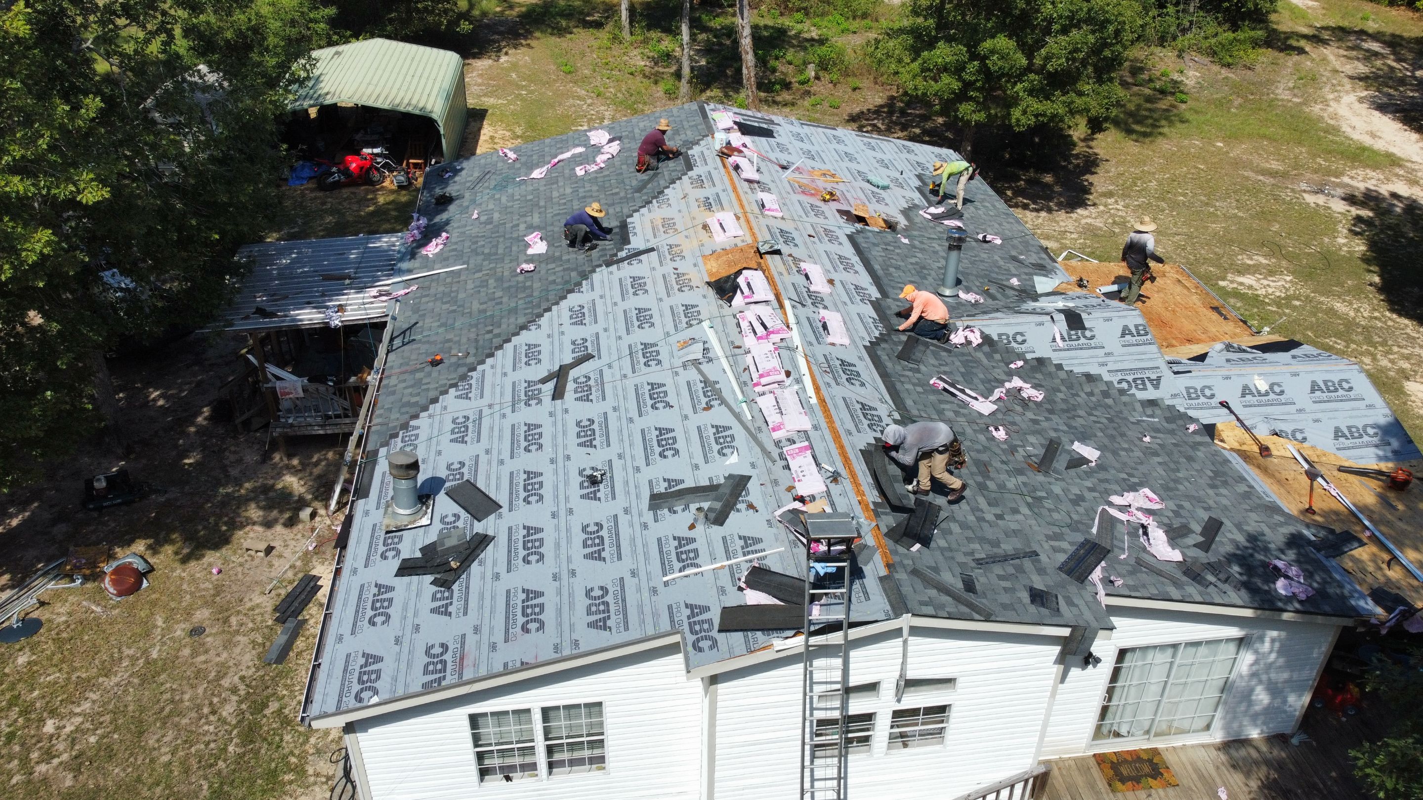 Project in Conroe by Roof Guard And Construction