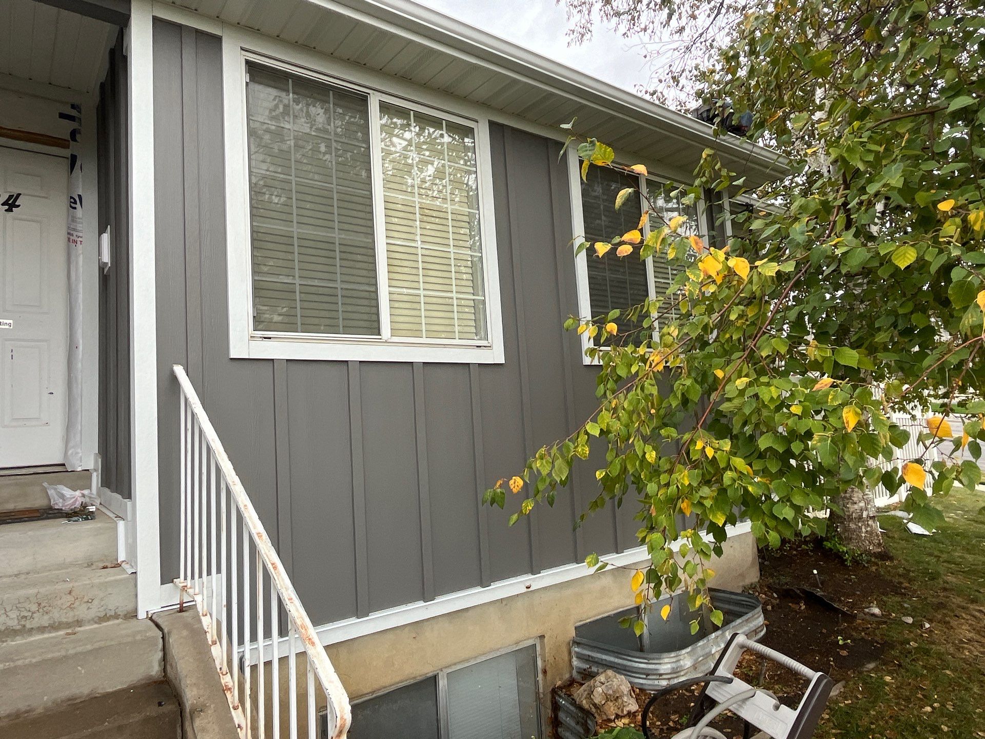 Bountiful | Massive Stucco Conversion & Mixed Profiles | Aged Pewter by Ideal Siding Utah