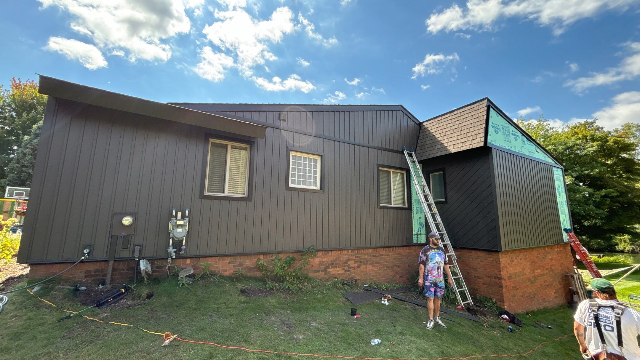 Siding Replacement using Alside 7" B&B by 180 Contractors