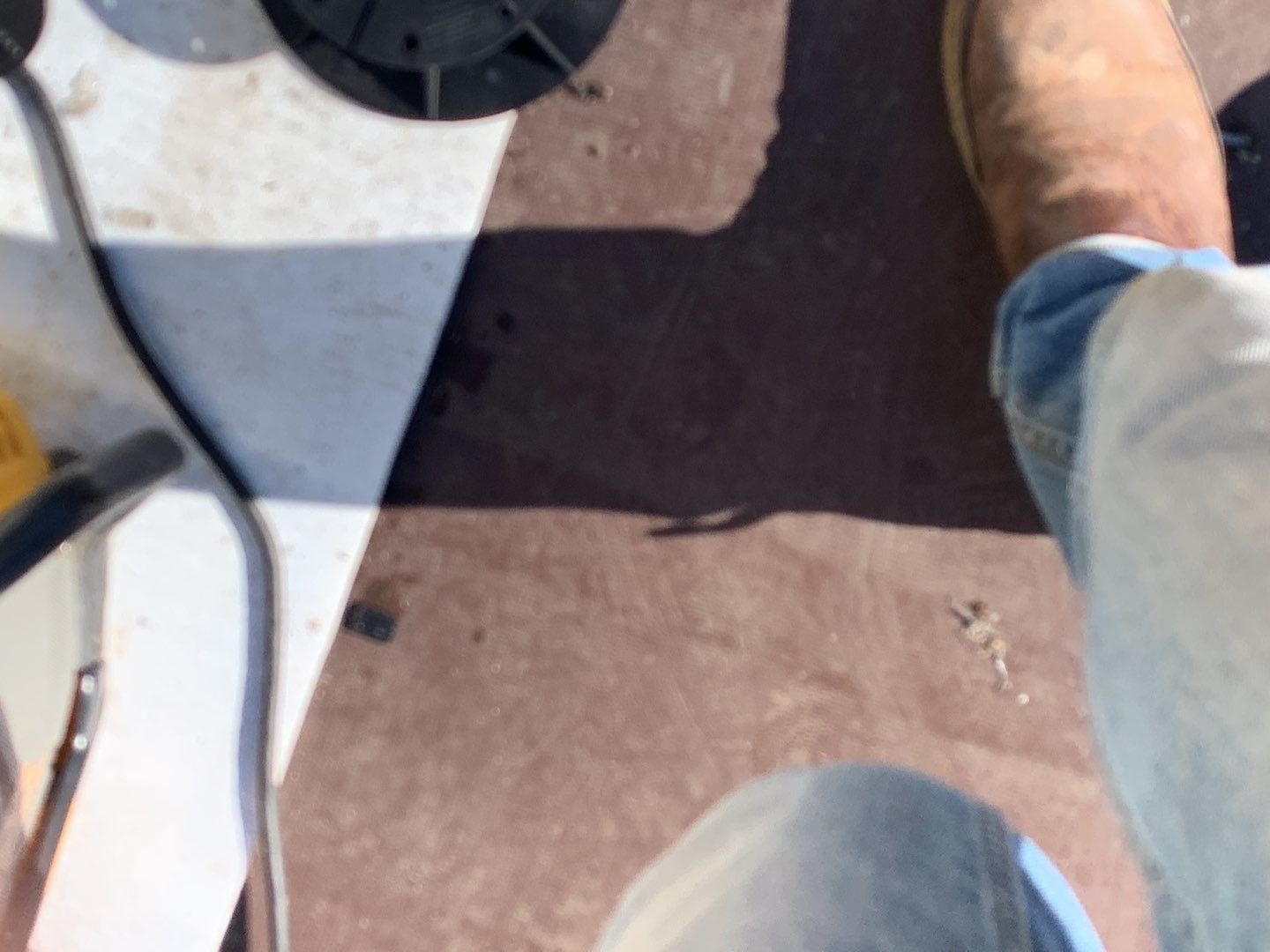 Ballard Rooftop Deck using IPE Tiles by Alki deck builders 