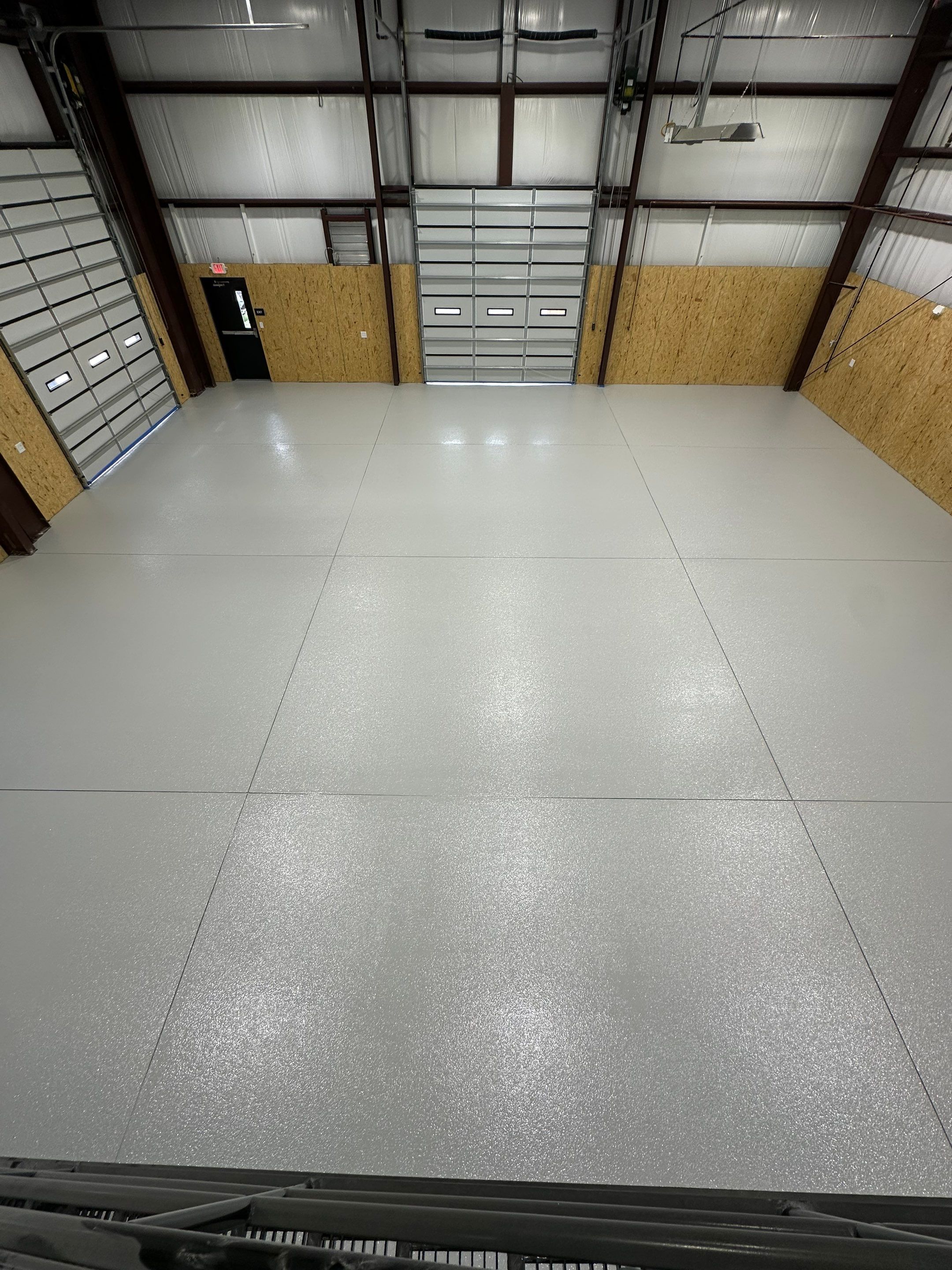 Commercial Workshop for Trucking Company by Endure Concrete Coatings