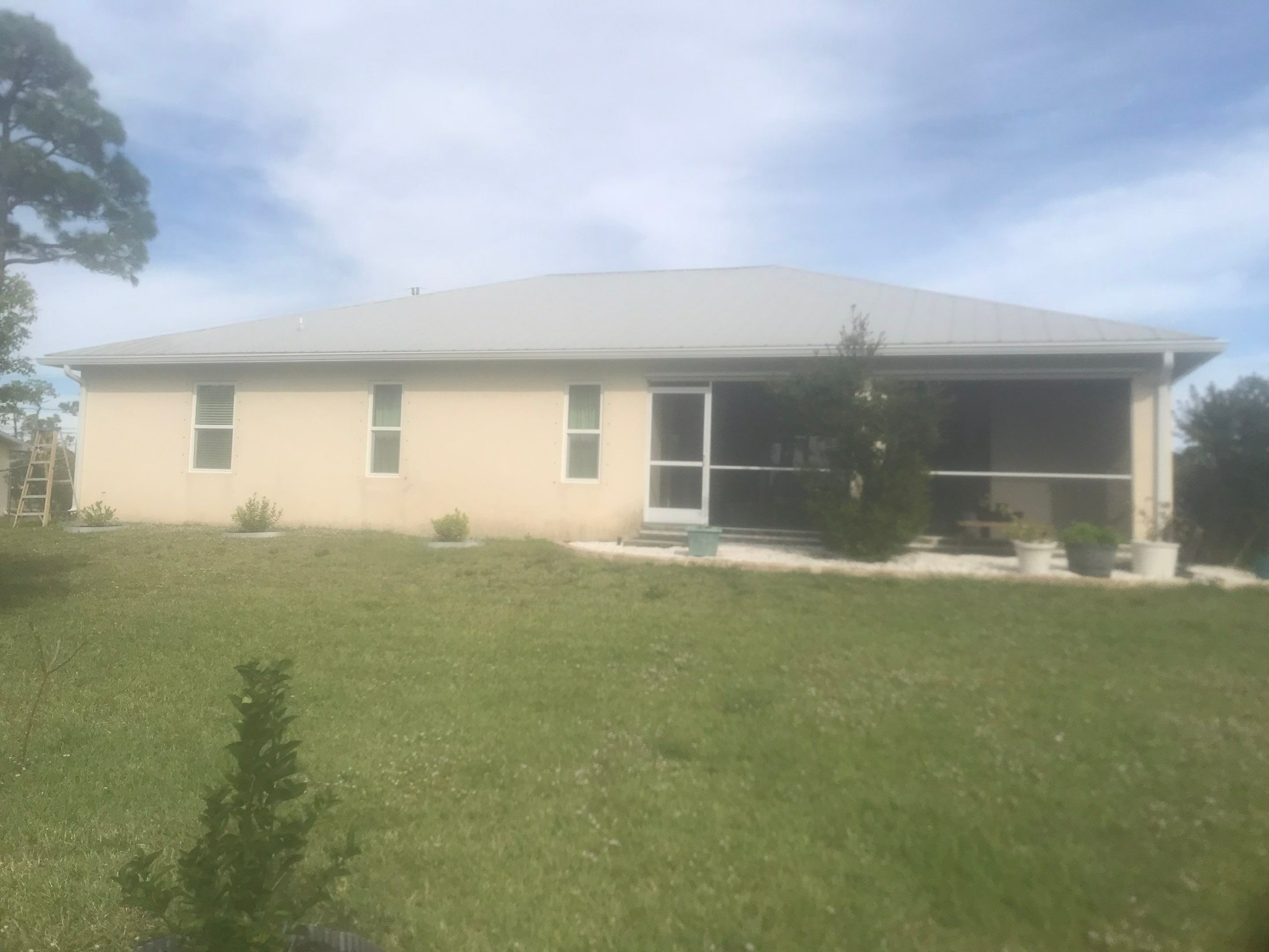 White K-Style Gutters for Modern Homes in North Fort Myers FL by Gutter Professors