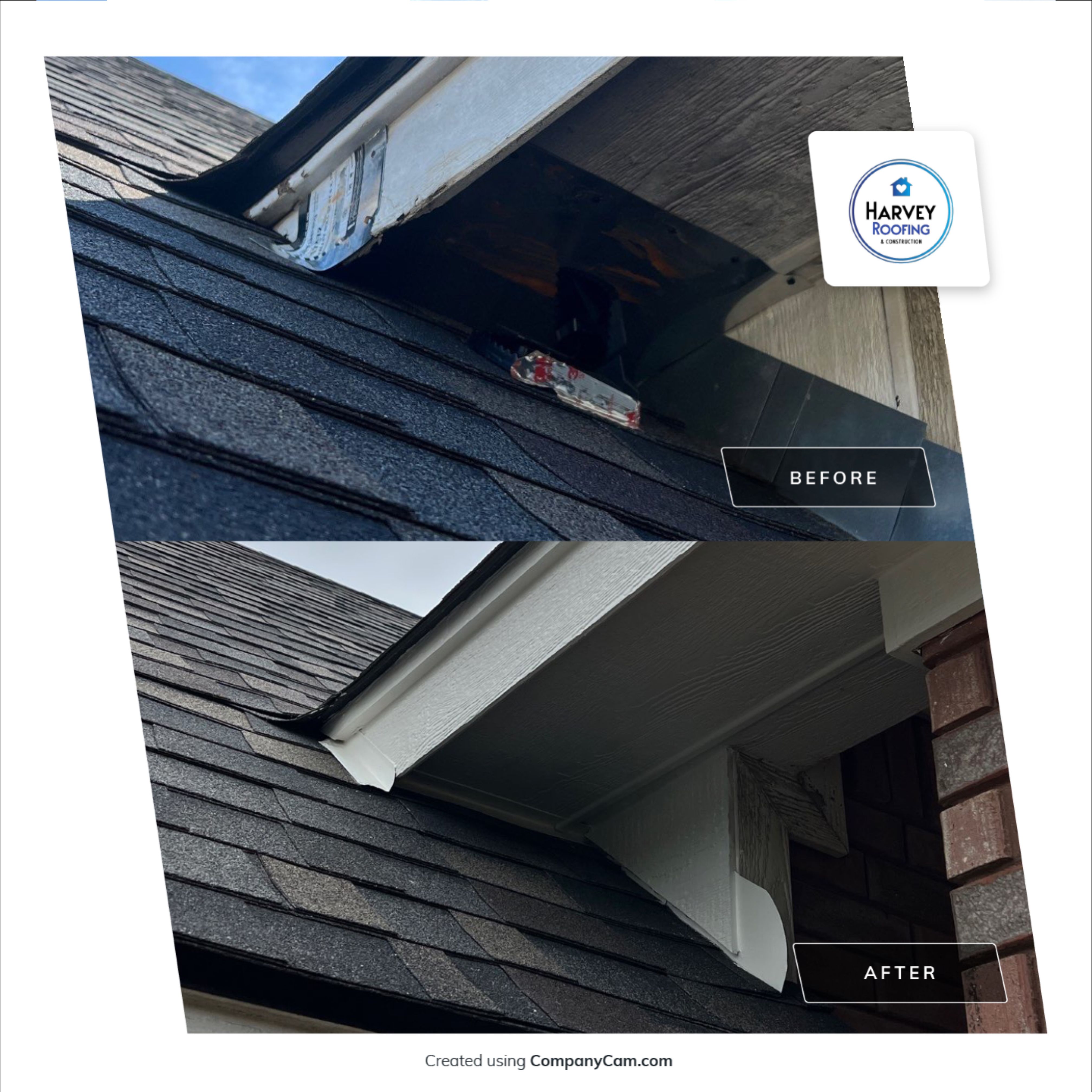 Exterior Repair using Various Exterior Products by Harvey Roofing & Construction