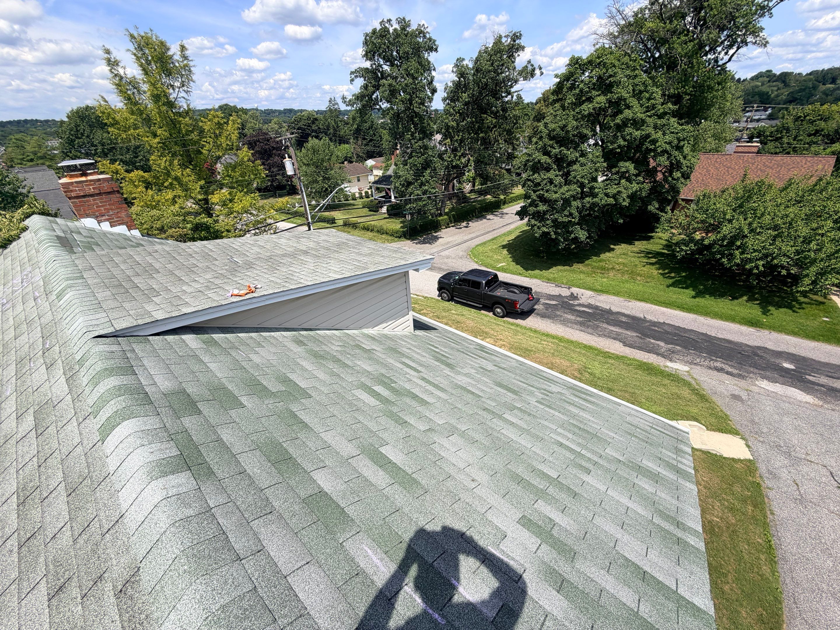 Architectural Asphalt Shingle Roof Replacement in Timonium, Maryland by First Chesapeake Roofing