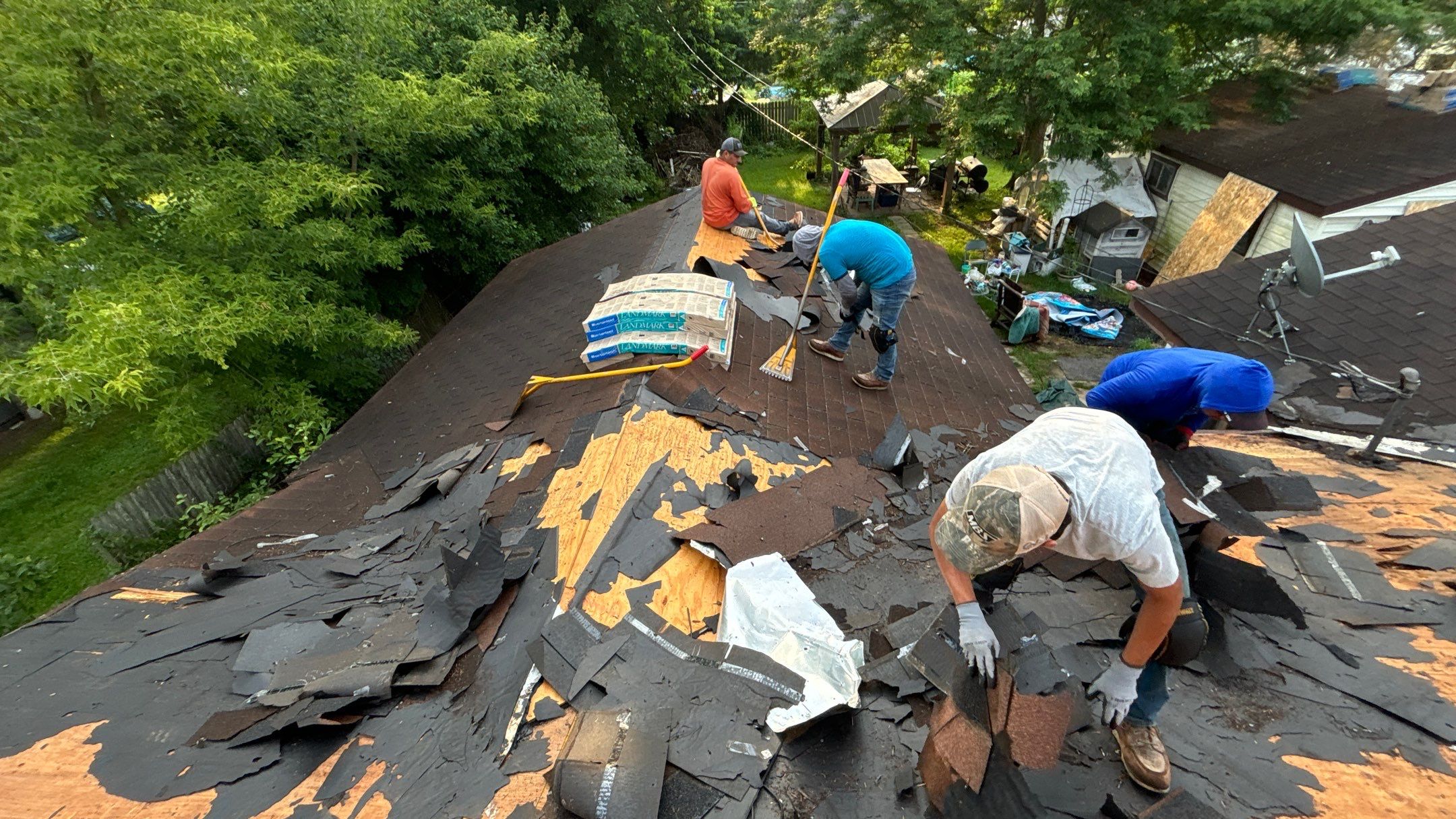 Roof Replacement using CertainTeed Landmark by 180 Contractors