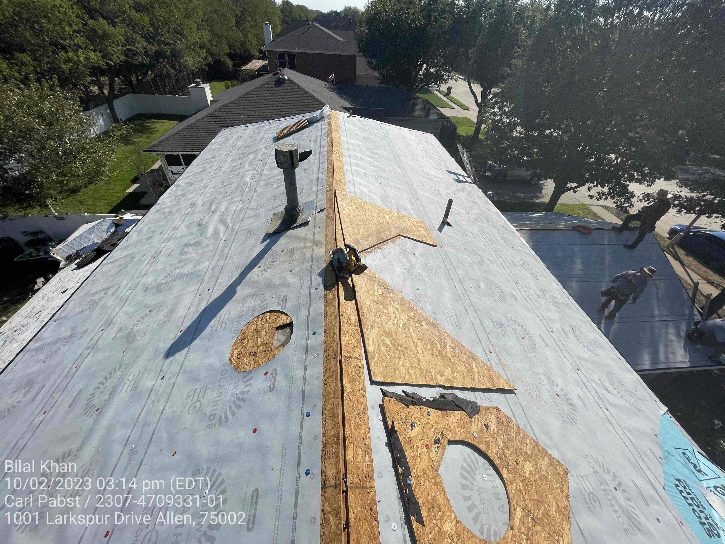 Project in Allen by Zeus Exteriors