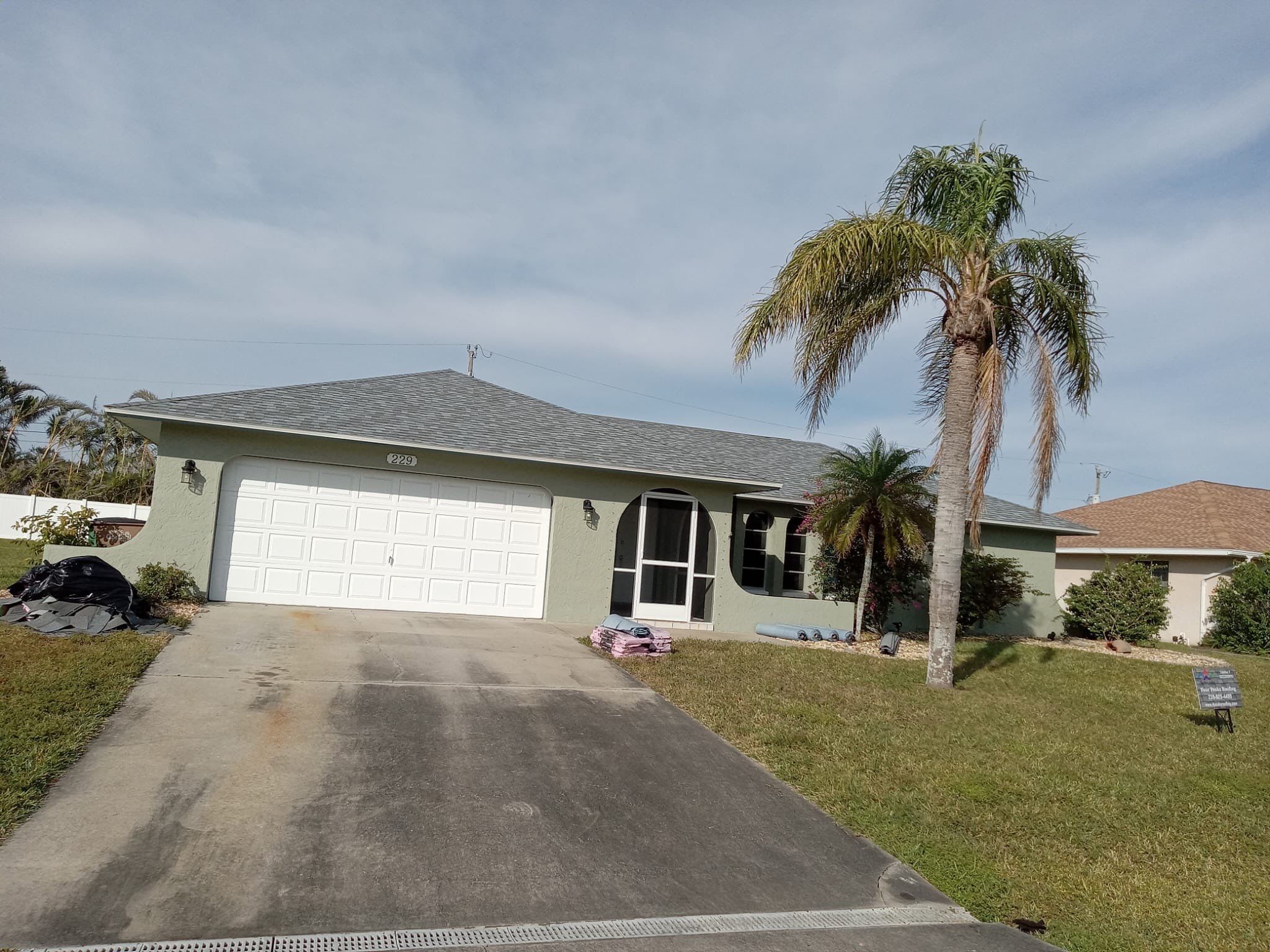 Residential Roofing Installation using Owens Corning Duration Shingles by Four Peaks Roofing