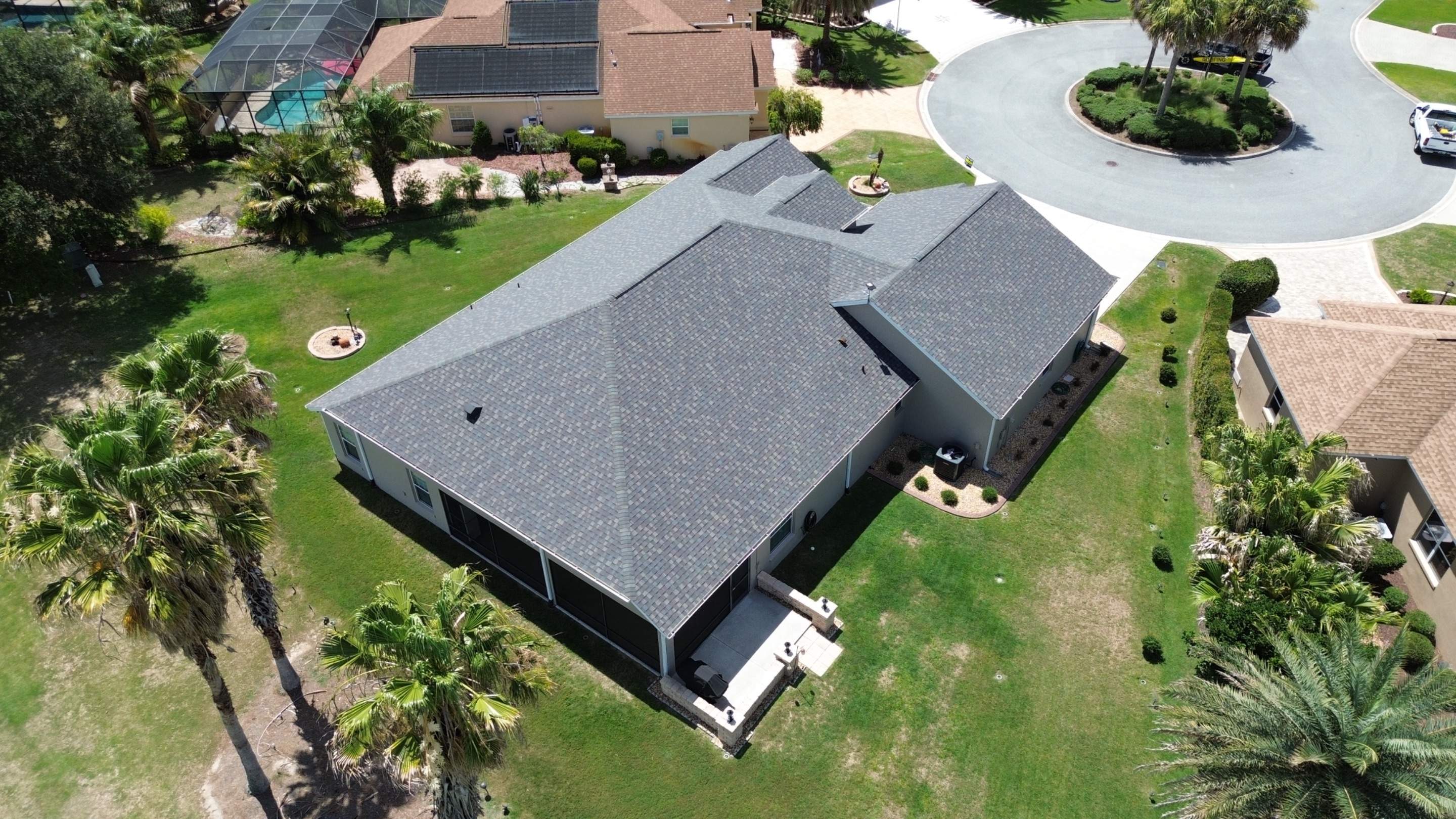 Residential Reroof in The Villages FL  by Gold Key Roofing
