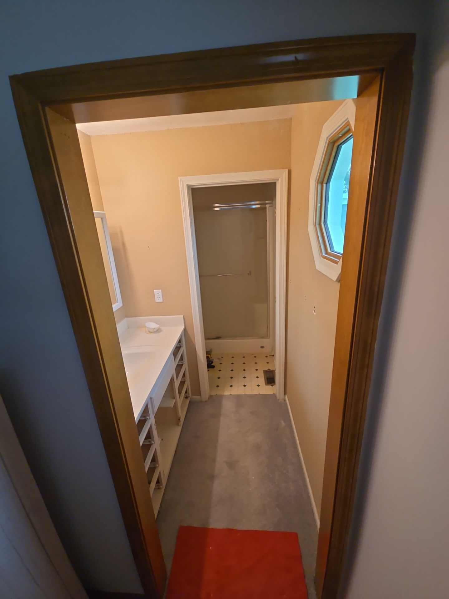 Bathroom Remodel using Onyx by The Shower Company