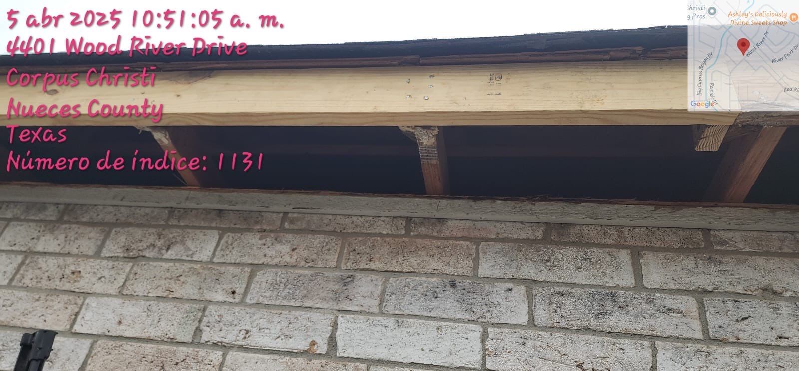 Run down on River Drive by Bayfront Roofing and Construction